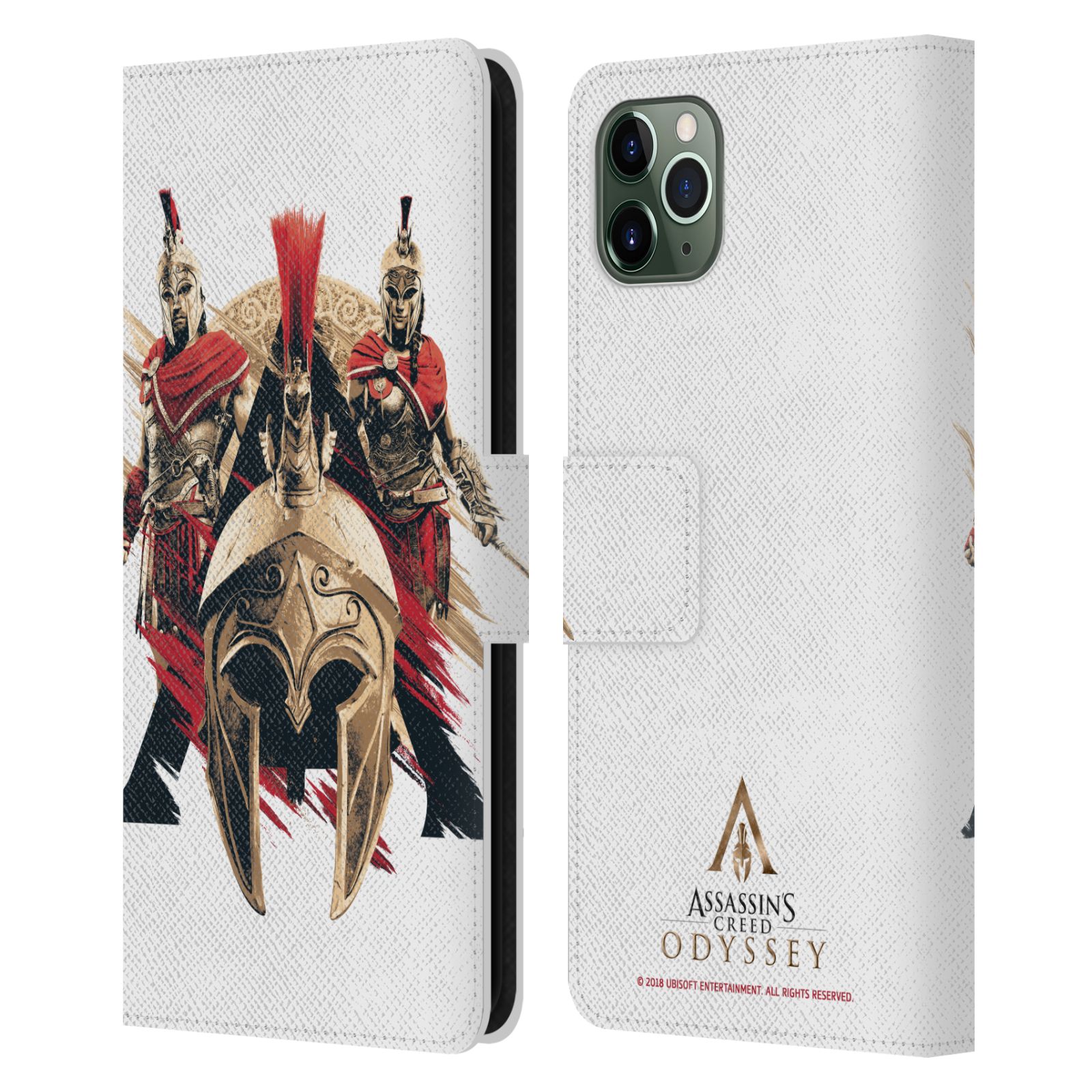 Pouzdro na mobil Apple Iphone 11 PRO MAX - Head Case - Assassins Creed Odyssey helmice