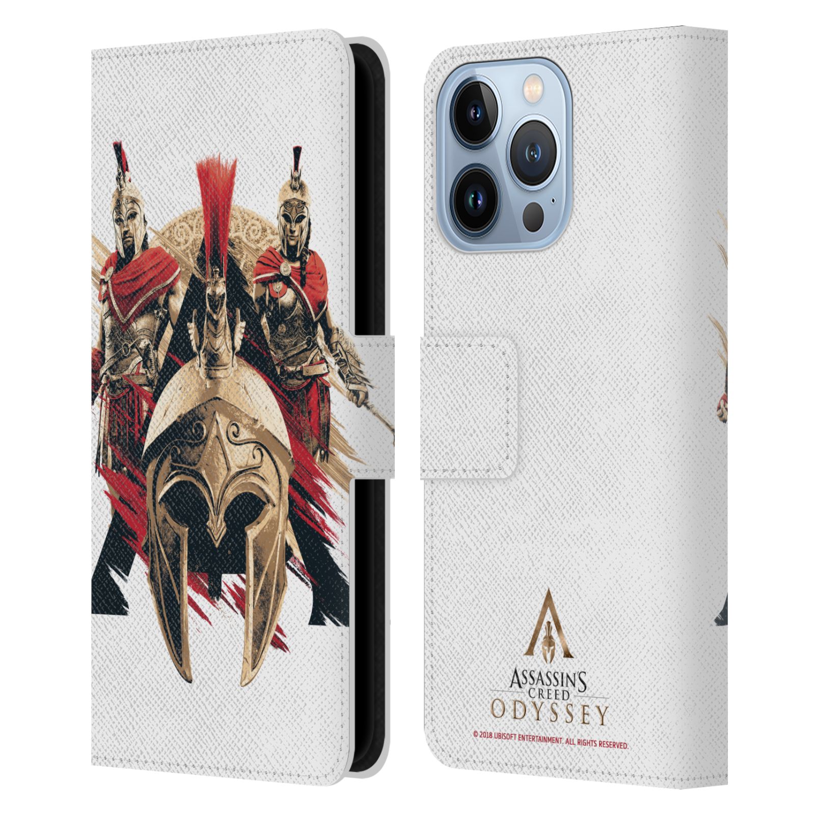 Pouzdro HEAD CASE na mobil Apple Iphone 13 PRO  Assassins Creed Odyssey helmice