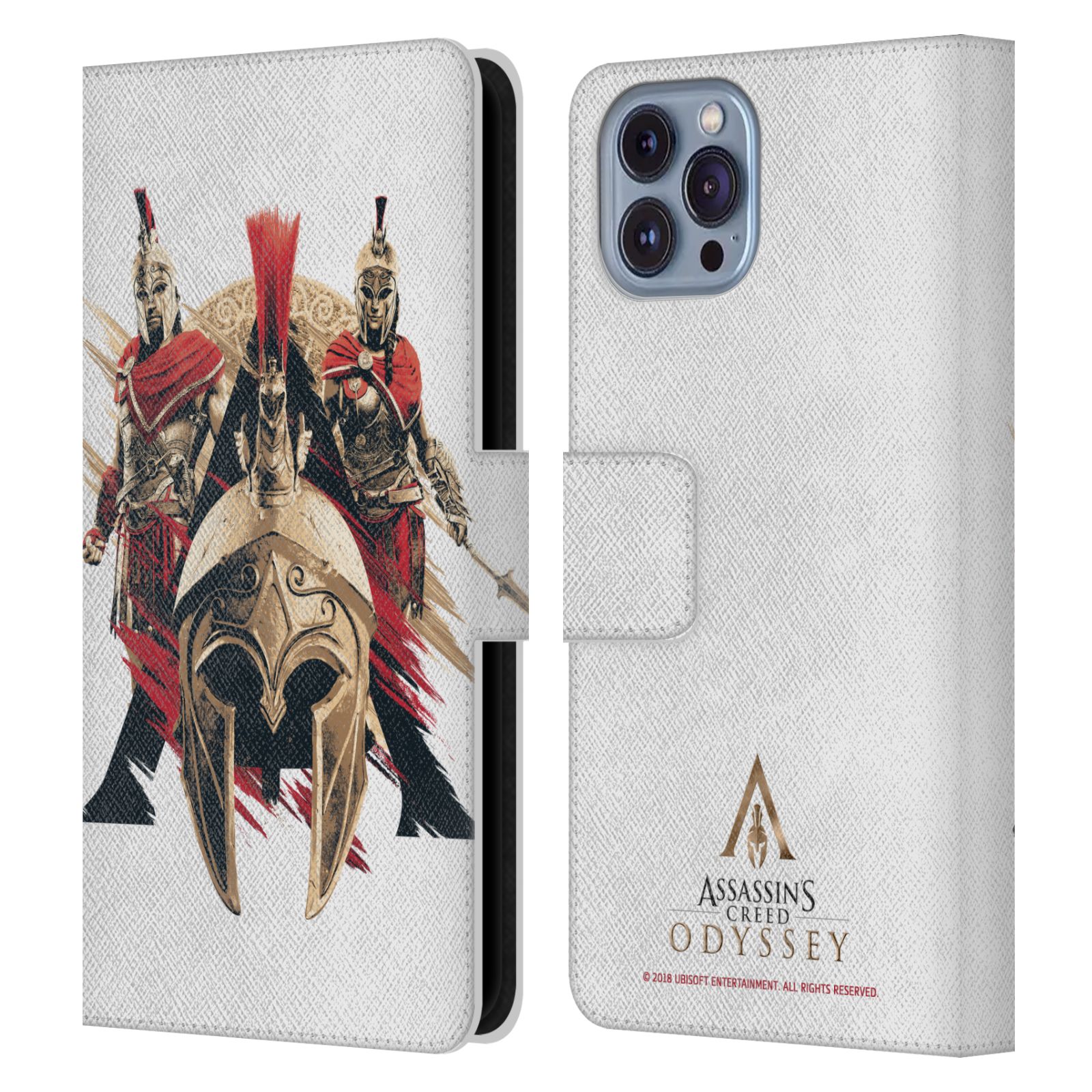 Pouzdro HEAD CASE na mobil Apple Iphone 14  Assassins Creed Odyssey helmice