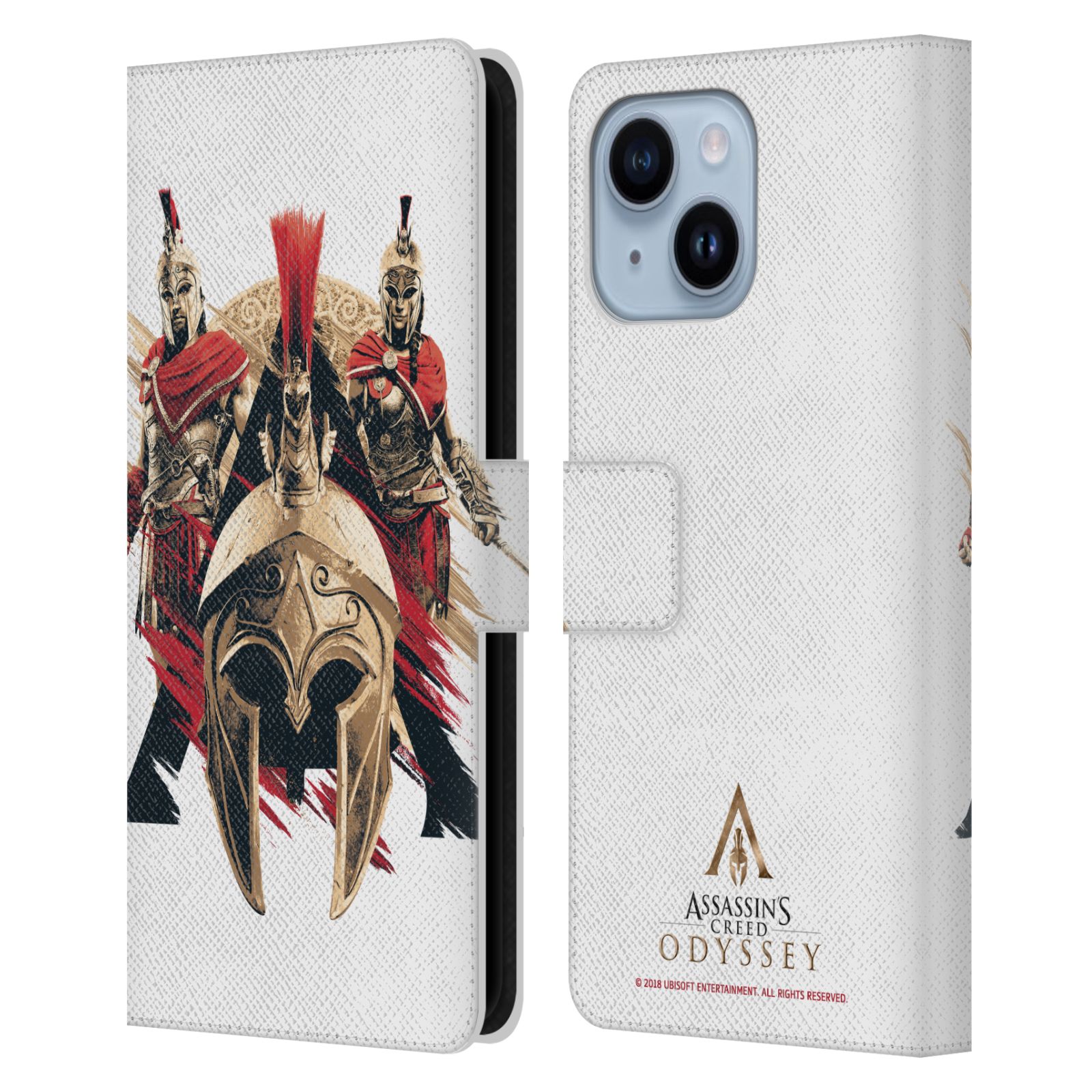 Pouzdro HEAD CASE na mobil Apple Iphone 14 PLUS  Assassins Creed Odyssey helmice