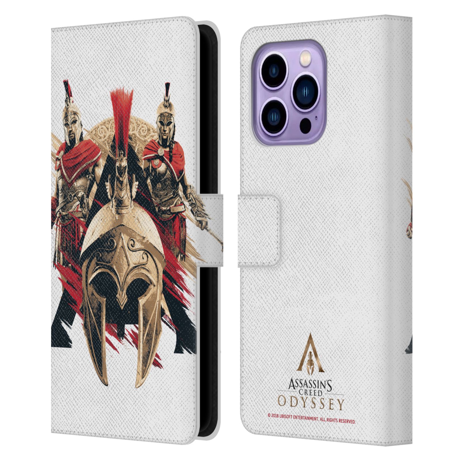 Pouzdro HEAD CASE na mobil Apple Iphone 14 PRO MAX  Assassins Creed Odyssey helmice