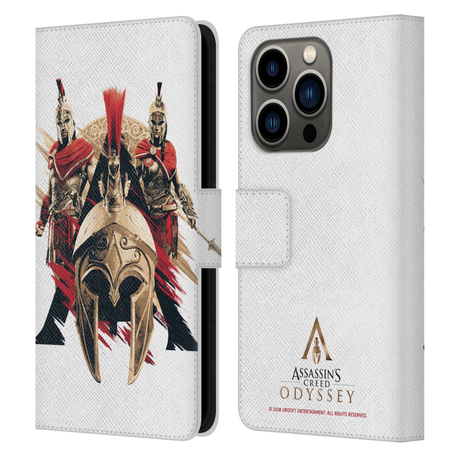 Pouzdro HEAD CASE na mobil Apple Iphone 14 PRO  Assassins Creed Odyssey helmice