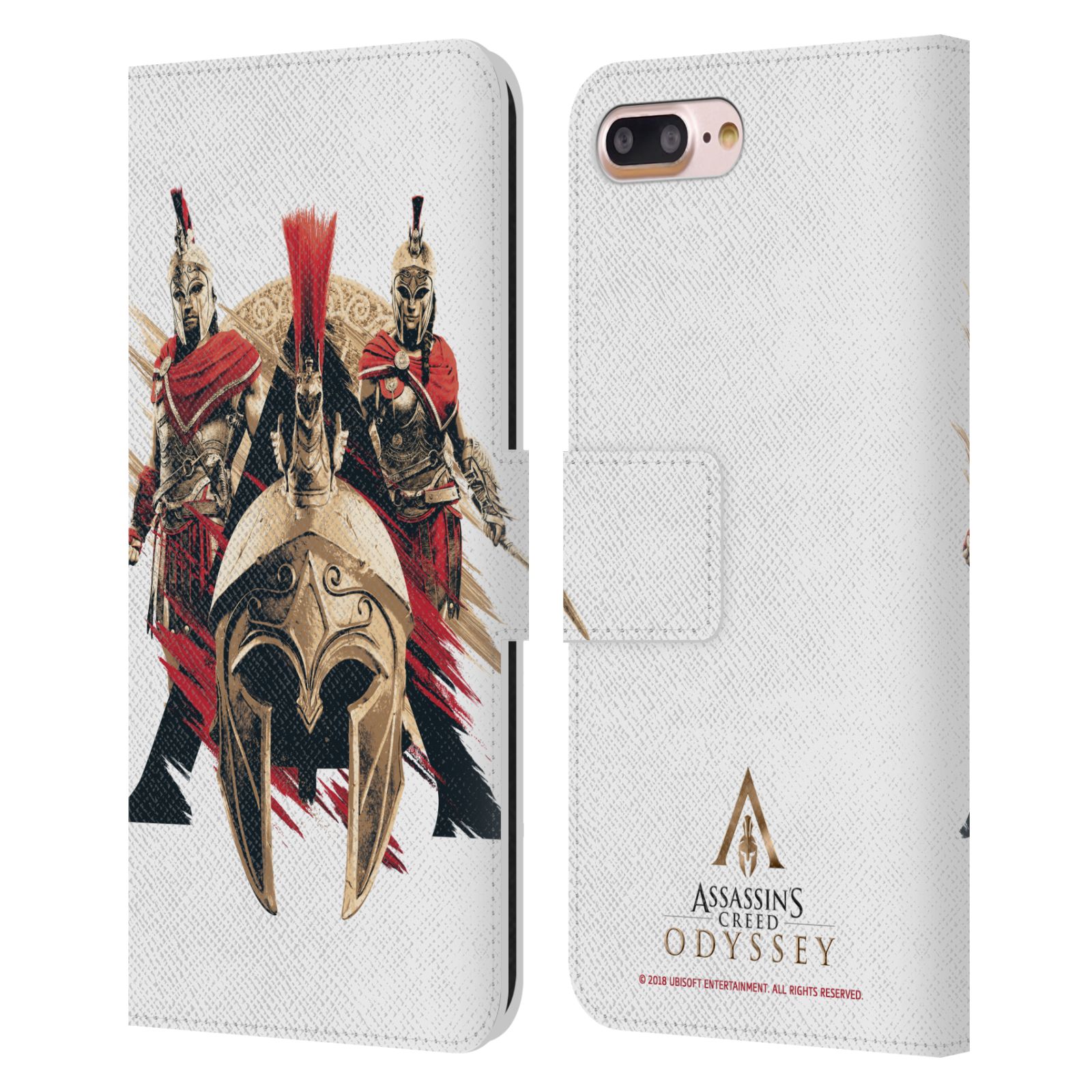 Pouzdro na mobil Apple Iphone 7 Plus / 8 Plus - Head Case - Assassins Creed Odyssey helmice