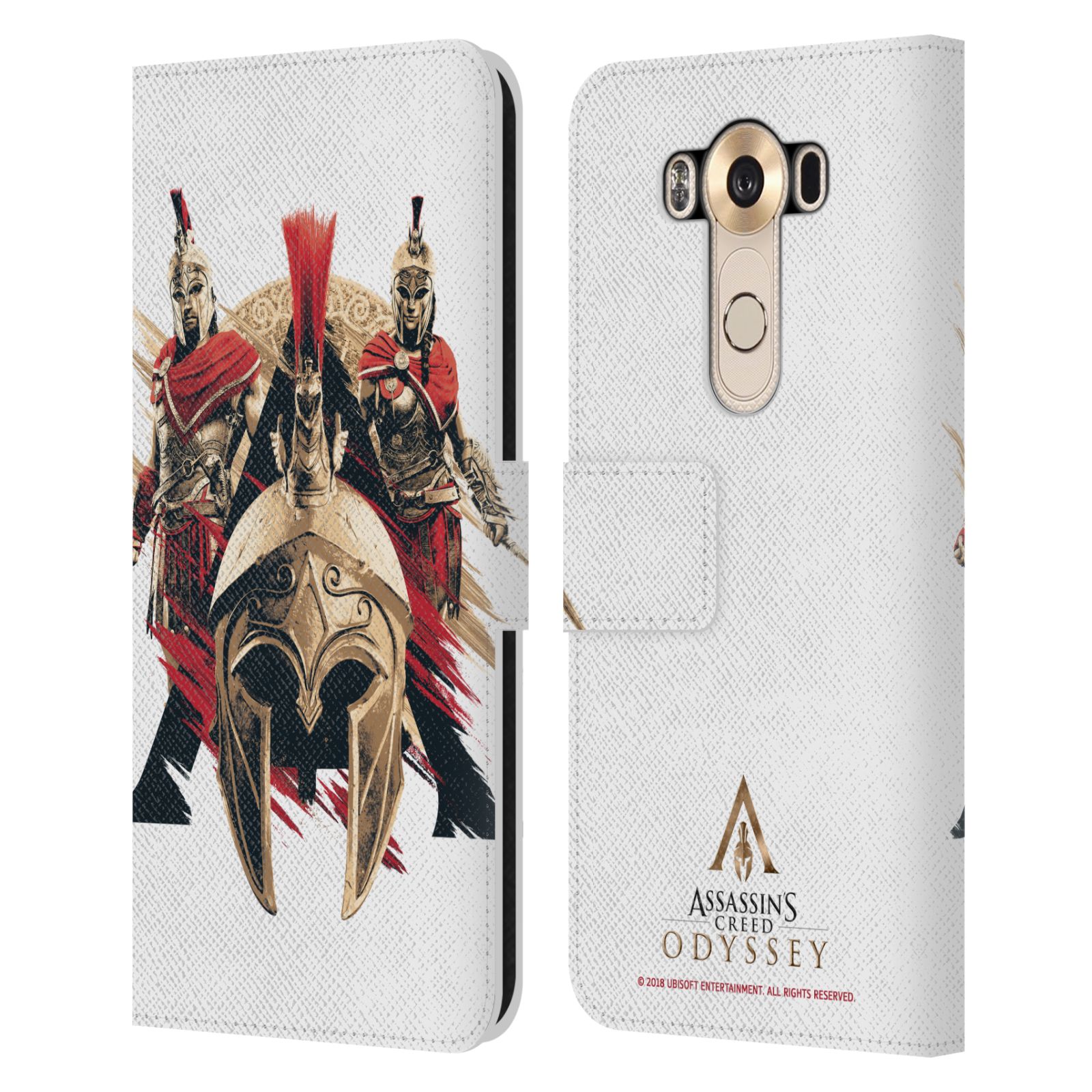Pouzdro na mobil LG V10 - Head Case - Assassins Creed Odyssey helmice