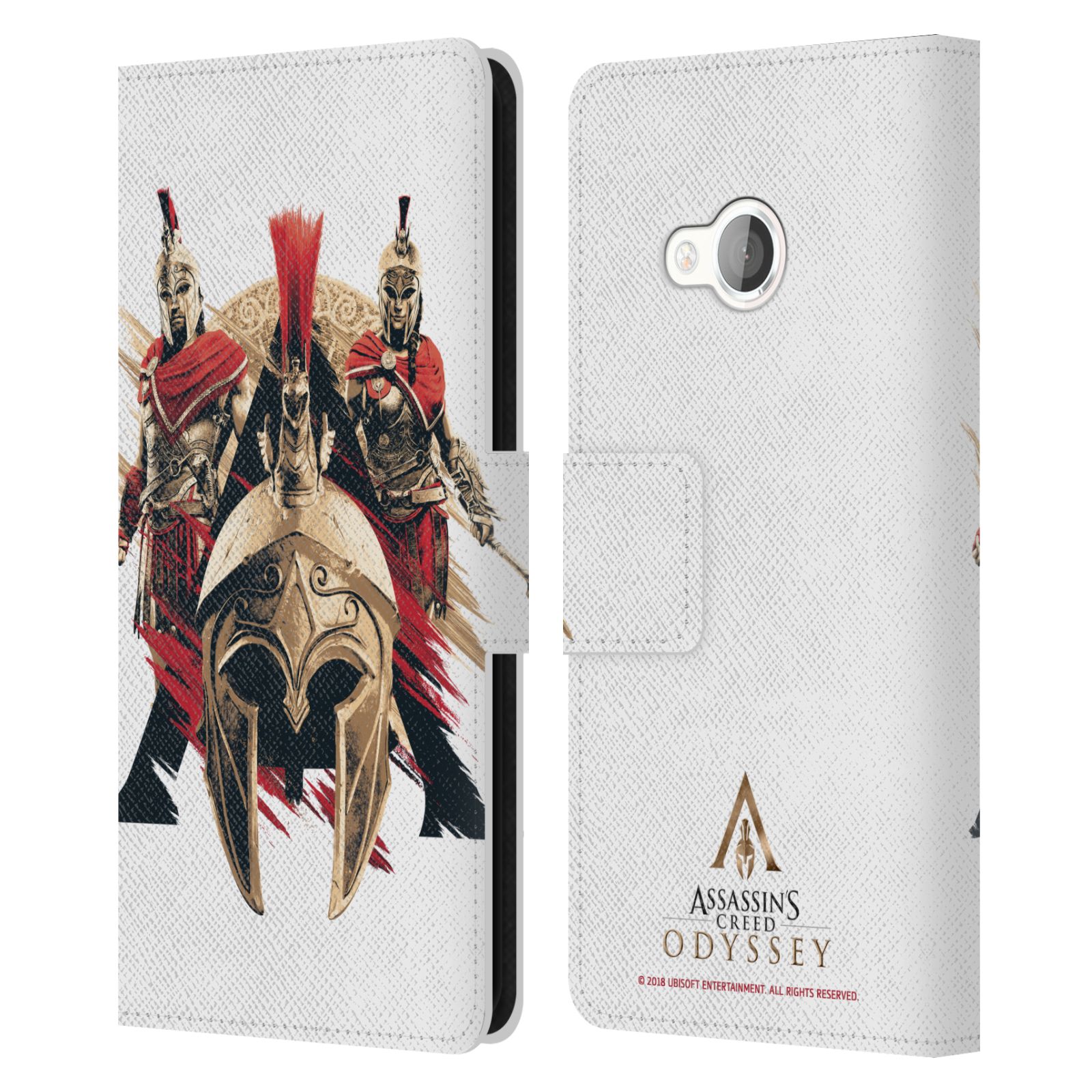 Pouzdro na mobil HTC U Play - Head Case - Assassins Creed Odyssey helmice