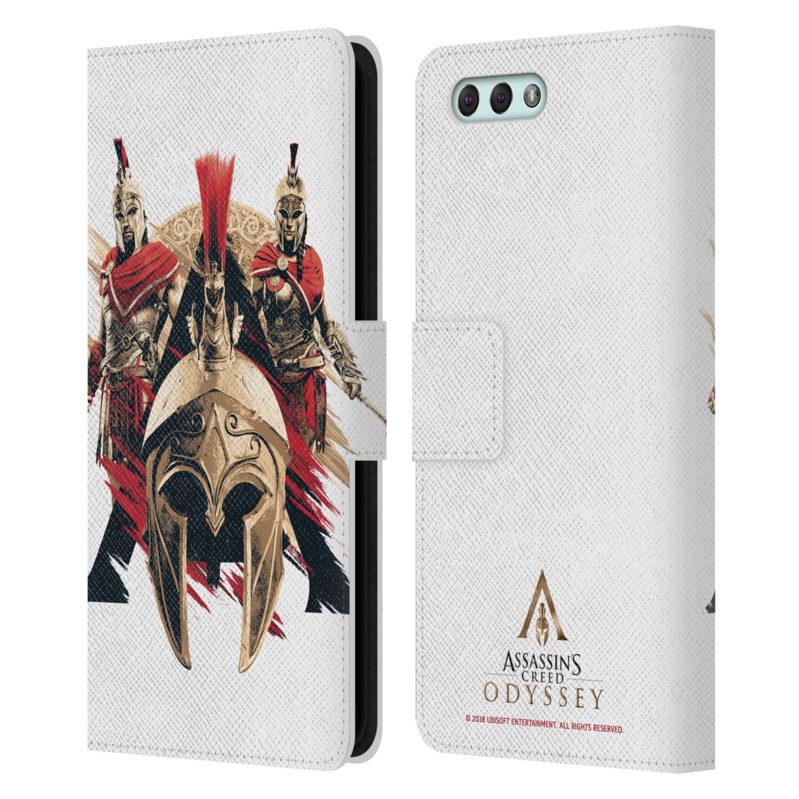 Pouzdro na mobil Asus Zenfone 4 ZE554KL - Head Case - Assassins Creed Odyssey helmice