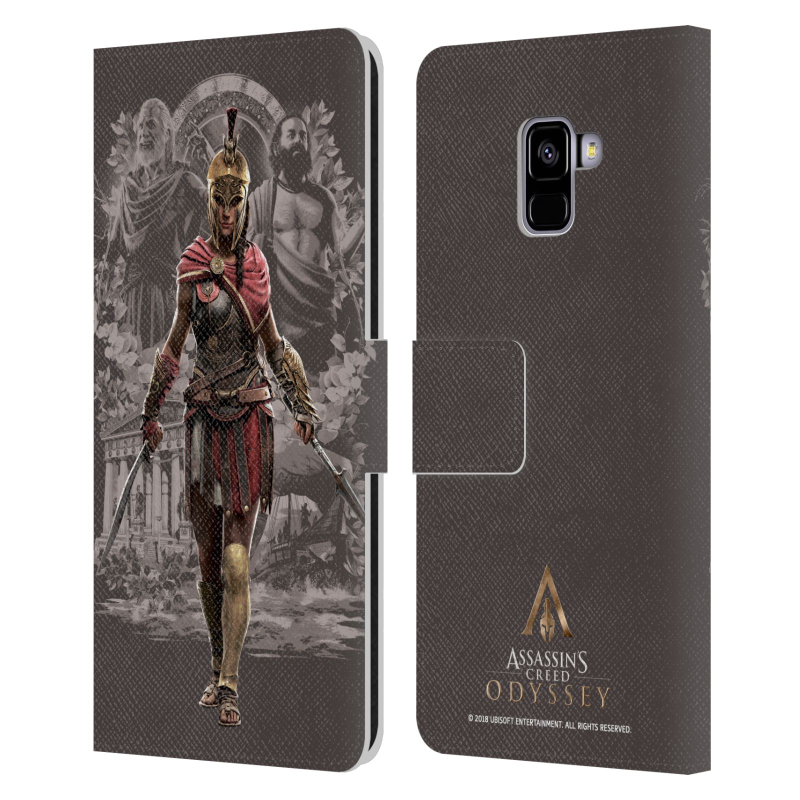 Pouzdro na mobil Samsung Galaxy A8 PLUS 2018 - Head Case - Assassins Creed Odyssey Kassandra