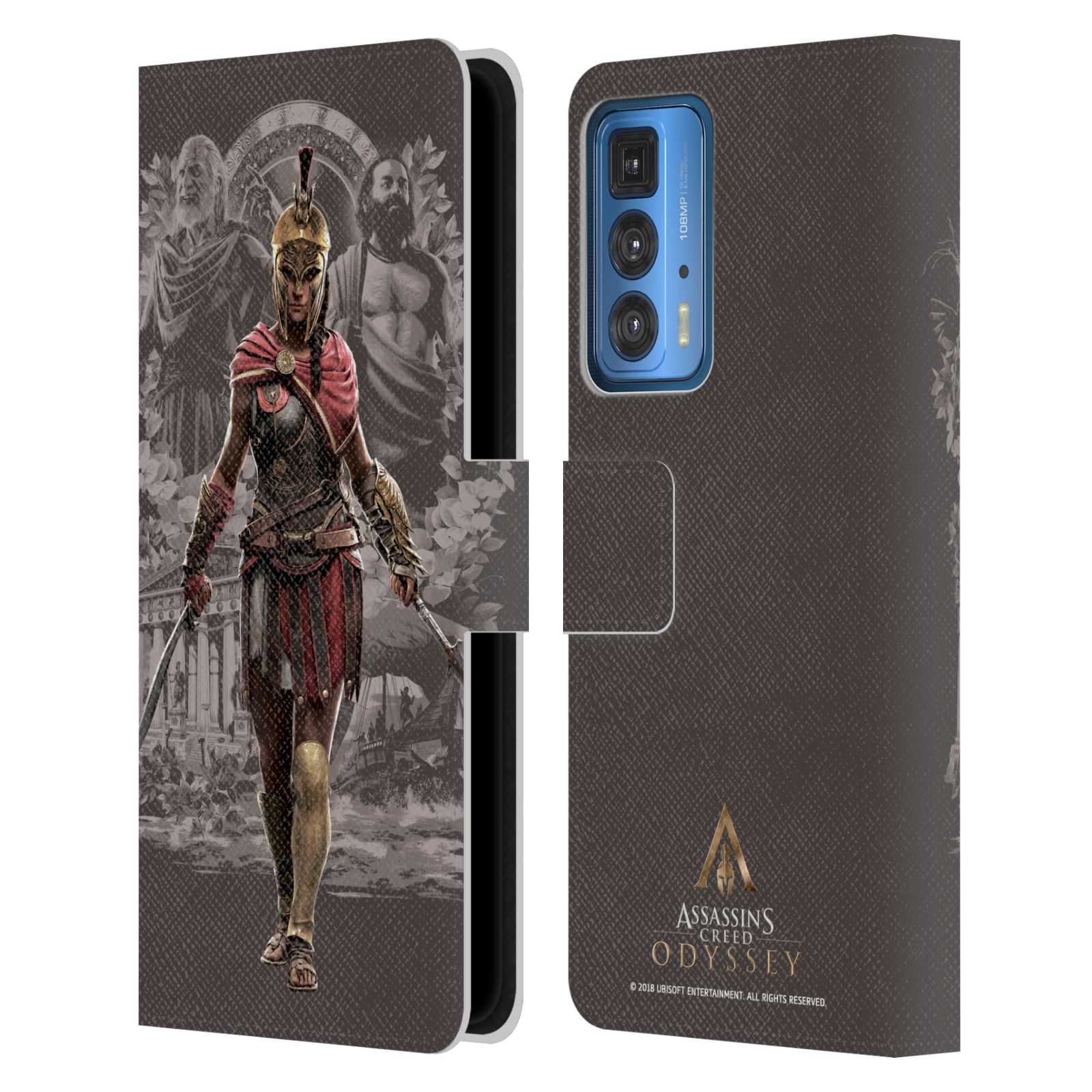 Pouzdro HEAD CASE na mobil Motorola EDGE 20 PRO  Assassins Creed Odyssey Kassandra