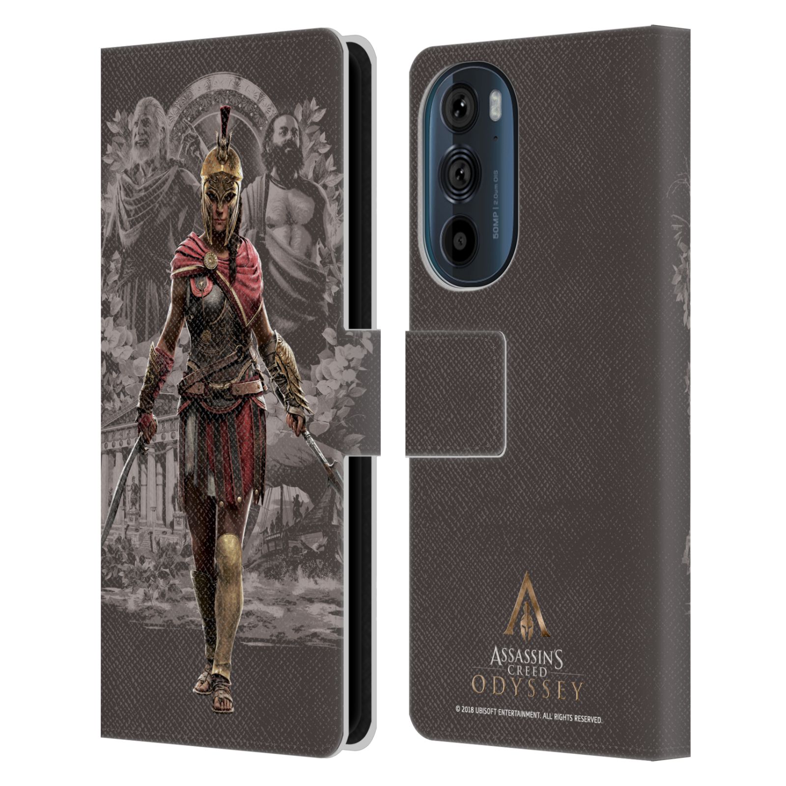 Pouzdro HEAD CASE na mobil Motorola EDGE 30  Assassins Creed Odyssey Kassandra
