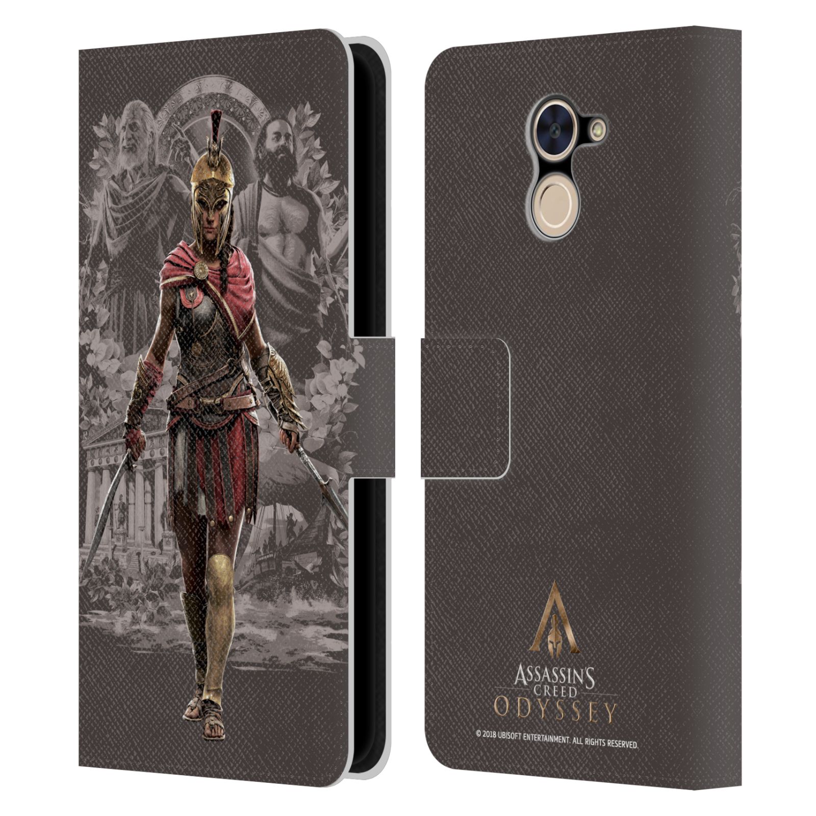 Pouzdro na mobil Huawei Y7 / Y7 Prime - Head Case - Assassins Creed Odyssey Kassandra