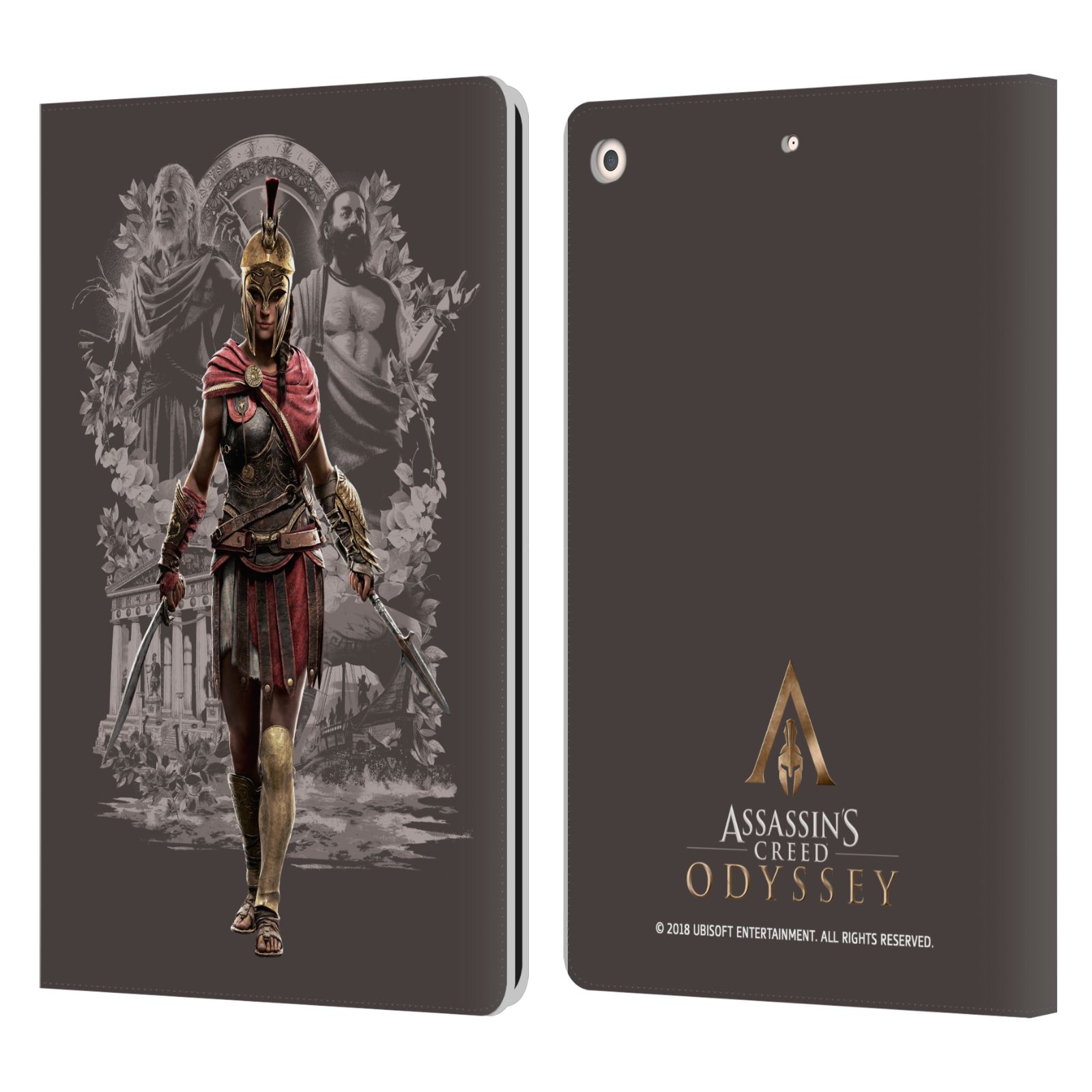 Pouzdro pro tablet Apple Ipad 10.2 - HEAD CASE -  Assassins Creed Odyssey Kassandra