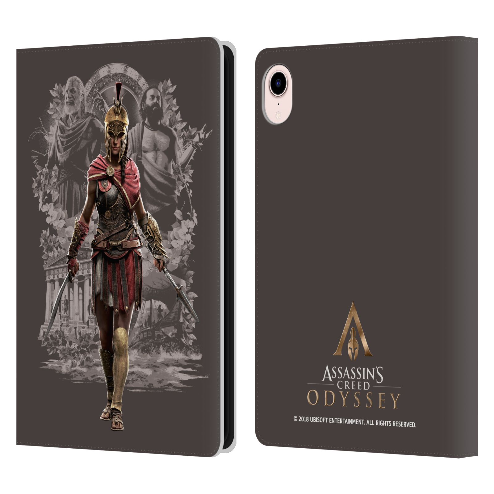 Pouzdro pro tablet Apple Ipad MINI (2021) - HEAD CASE -  Assassins Creed Odyssey Kassandra