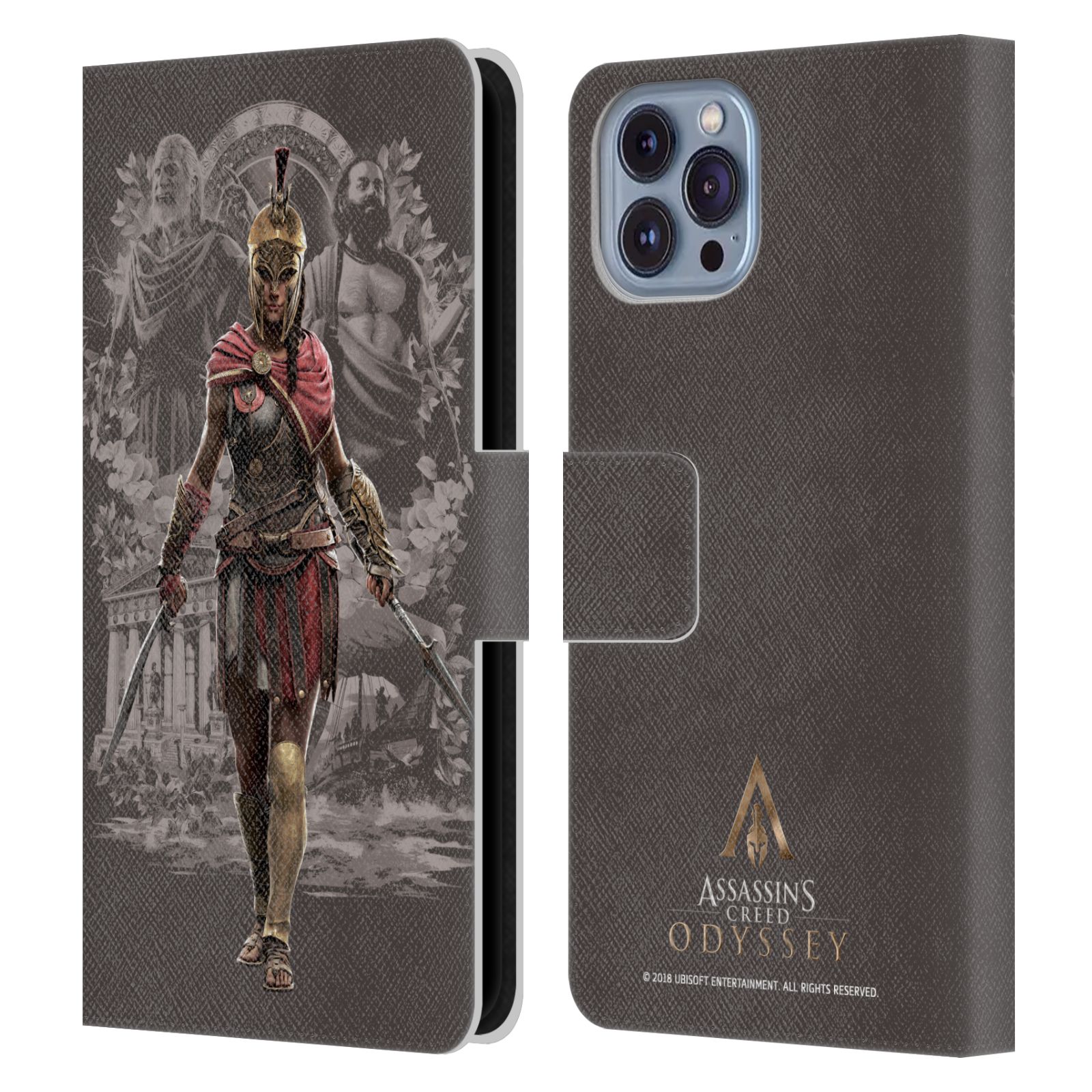 Pouzdro HEAD CASE na mobil Apple Iphone 14  Assassins Creed Odyssey Kassandra