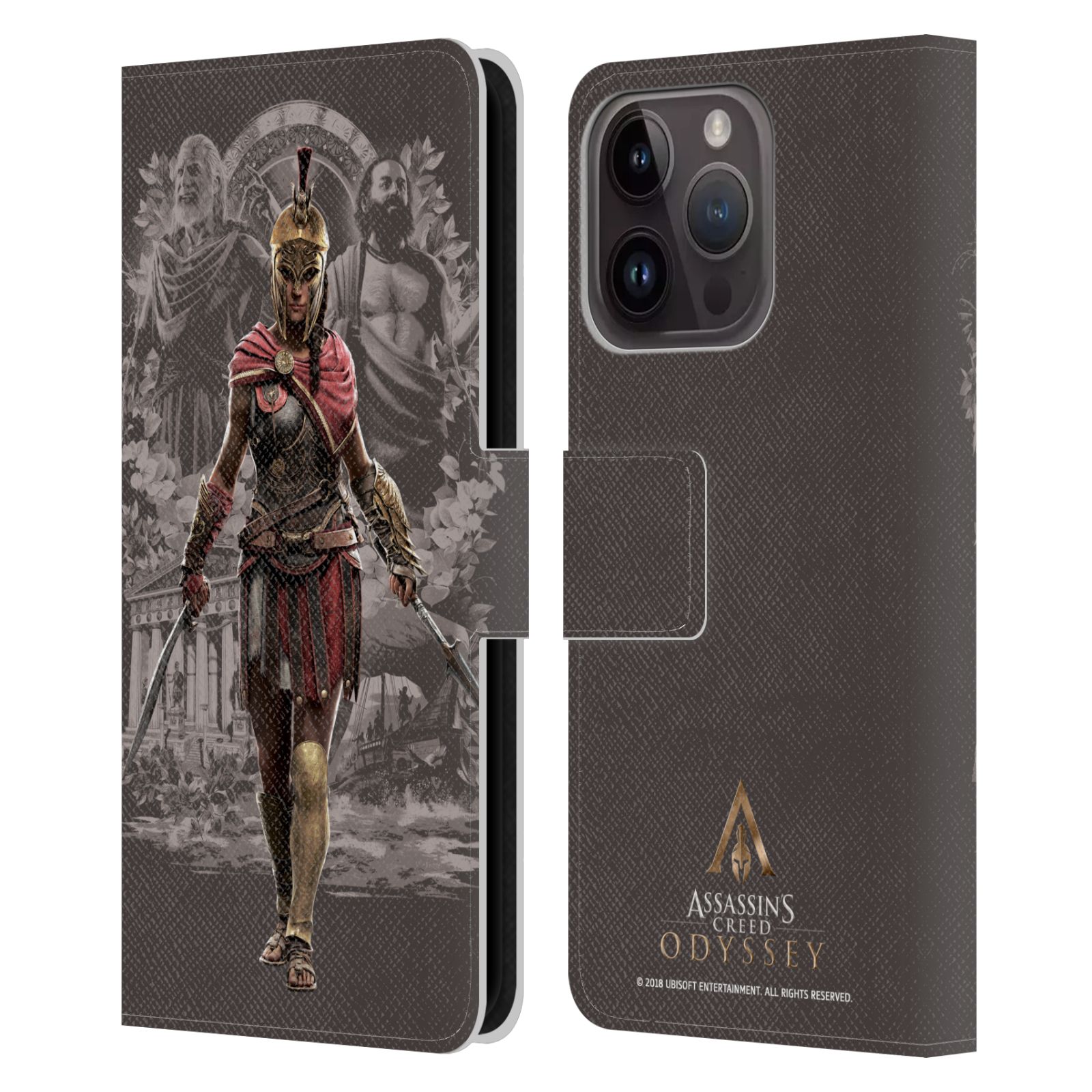 Pouzdro HEAD CASE na mobil Apple Iphone 15 PRO  Assassins Creed Odyssey Kassandra