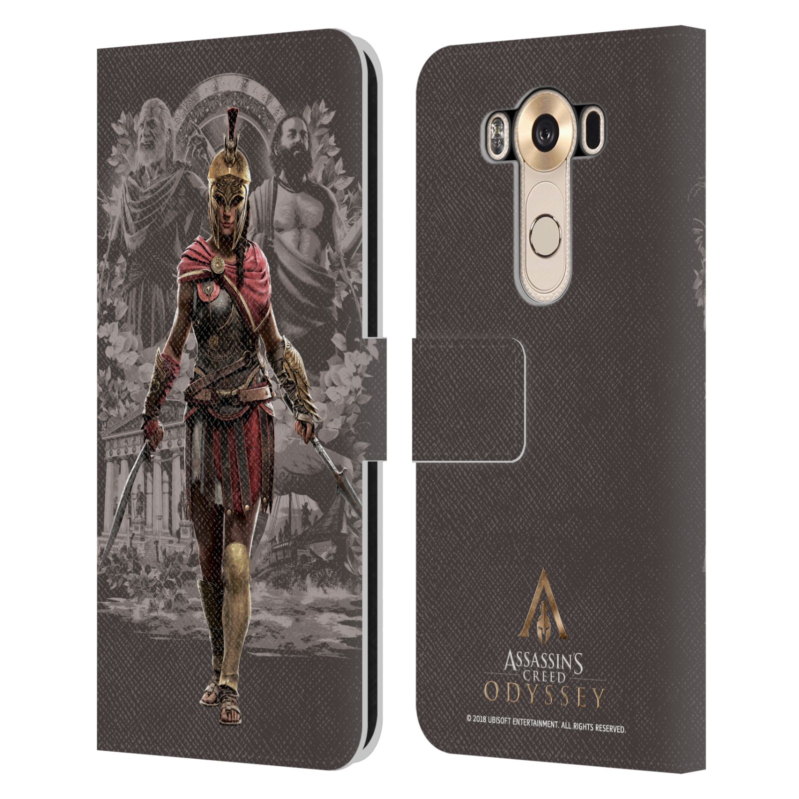Pouzdro na mobil LG V10 - Head Case - Assassins Creed Odyssey Kassandra