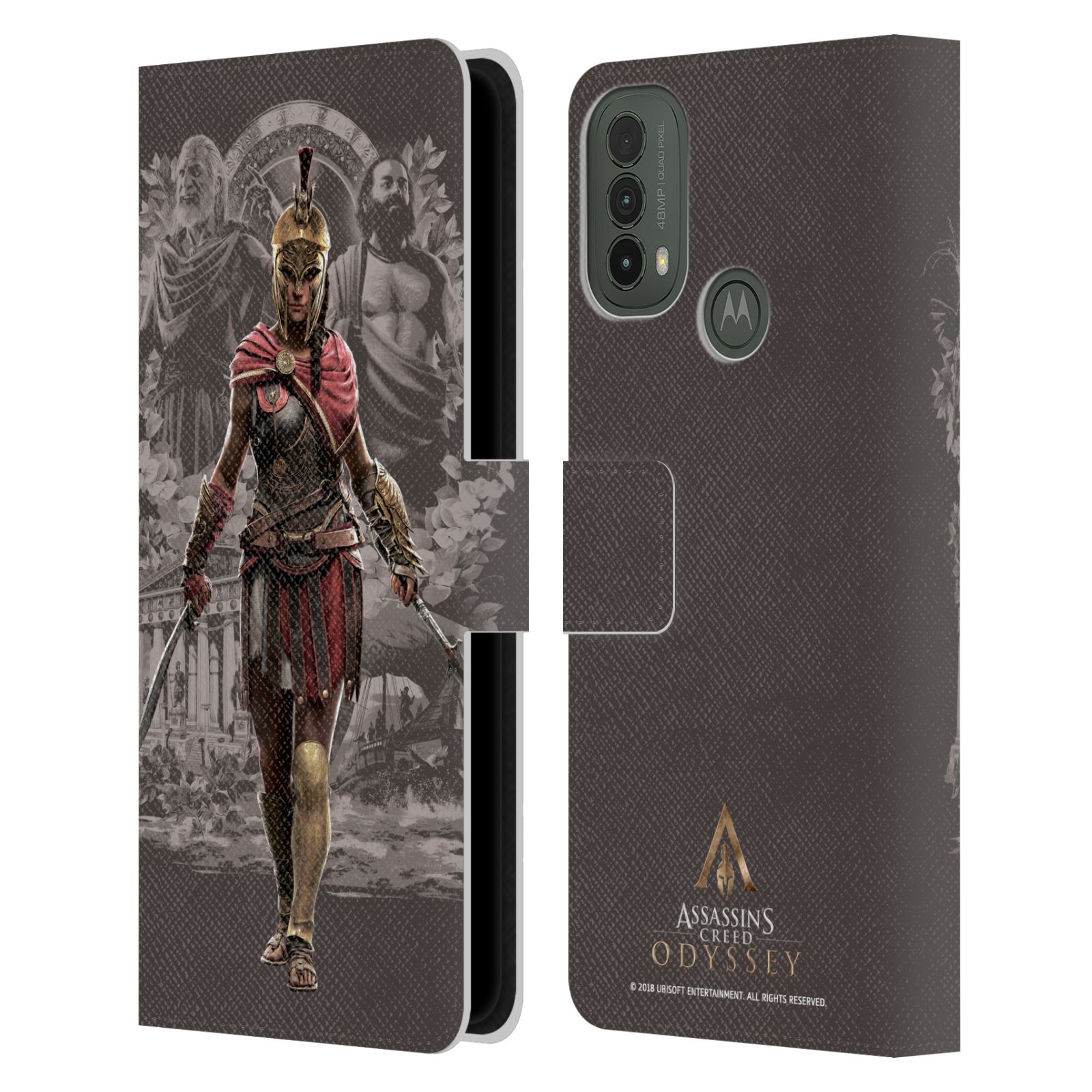 Pouzdro HEAD CASE na mobil Motorola MOTO E40  Assassins Creed Odyssey Kassandra