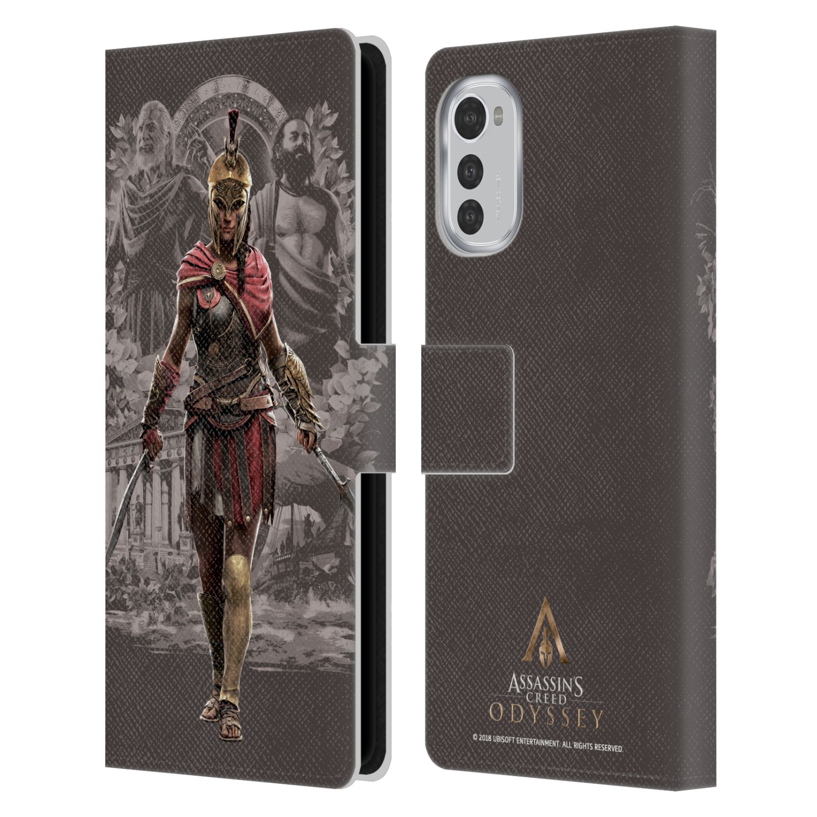 Pouzdro HEAD CASE na mobil Motorola Moto E32 / E32s  Assassins Creed Odyssey Kassandra
