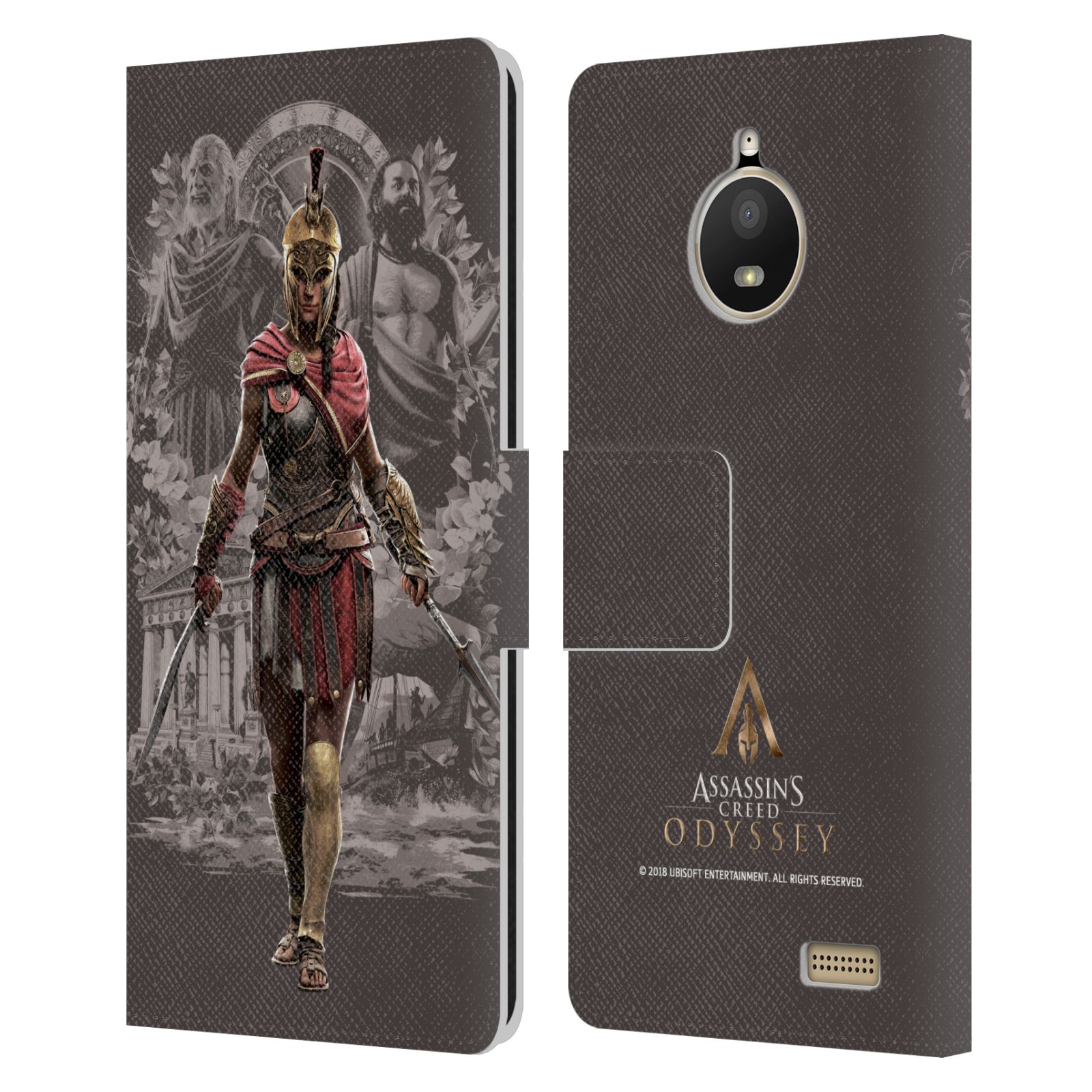Pouzdro na mobil Lenovo Moto E4 - Head Case - Assassins Creed Odyssey Kassandra