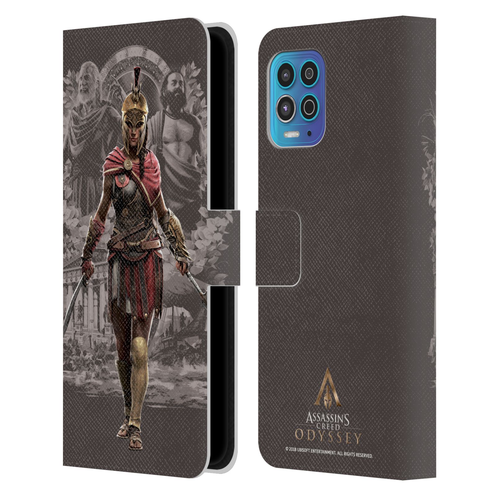 Pouzdro HEAD CASE na mobil Motorola MOTO G100  Assassins Creed Odyssey Kassandra