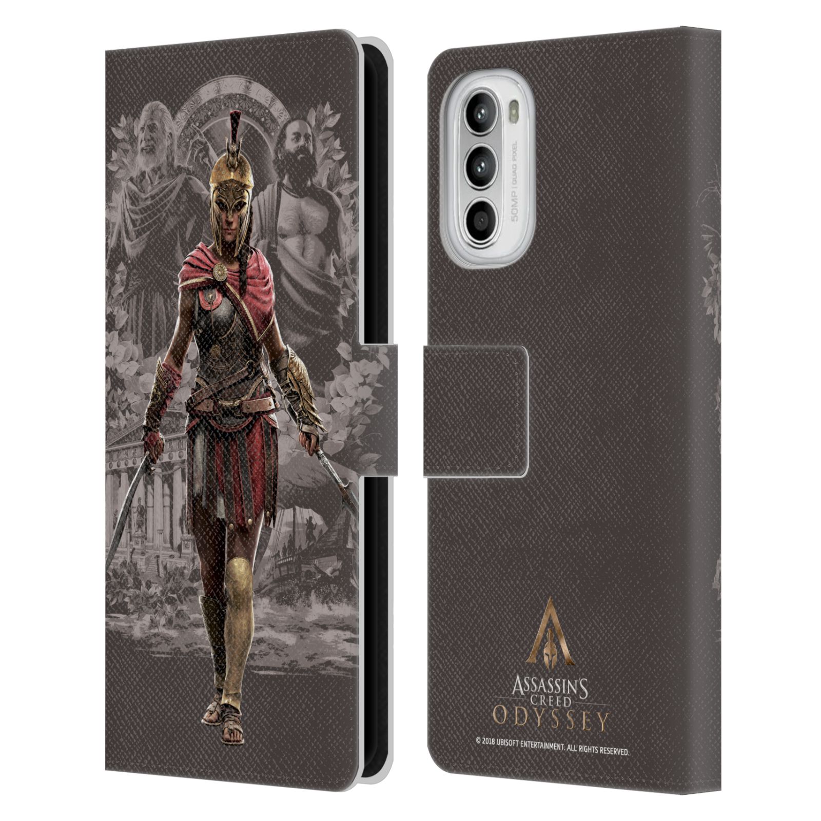 Pouzdro HEAD CASE na mobil Motorola Moto G52  Assassins Creed Odyssey Kassandra