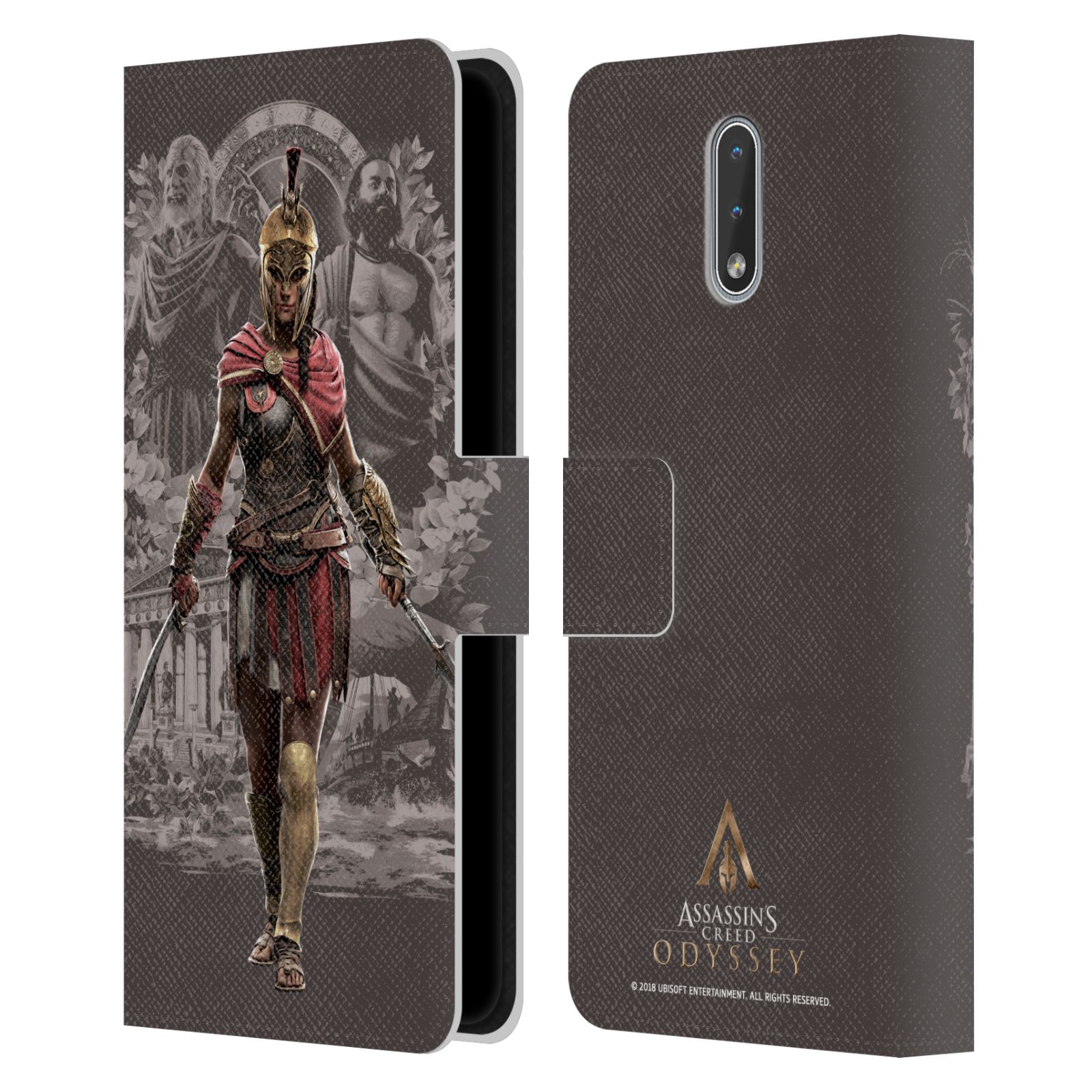 Pouzdro HEAD CASE na mobil Nokia 2.3  Assassins Creed Odyssey Kassandra