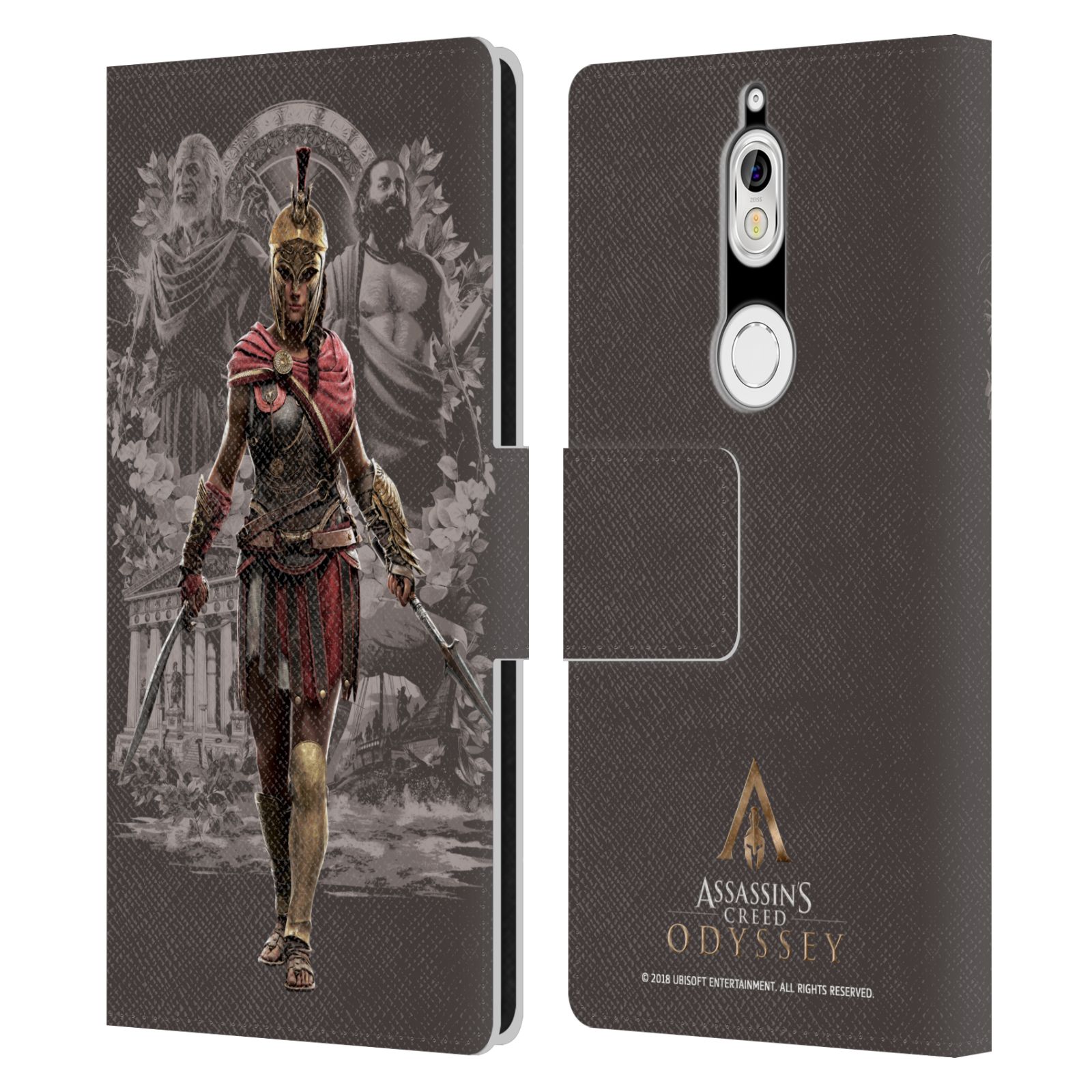 Pouzdro na mobil Nokia 7 - Head Case - Assassins Creed Odyssey Kassandra