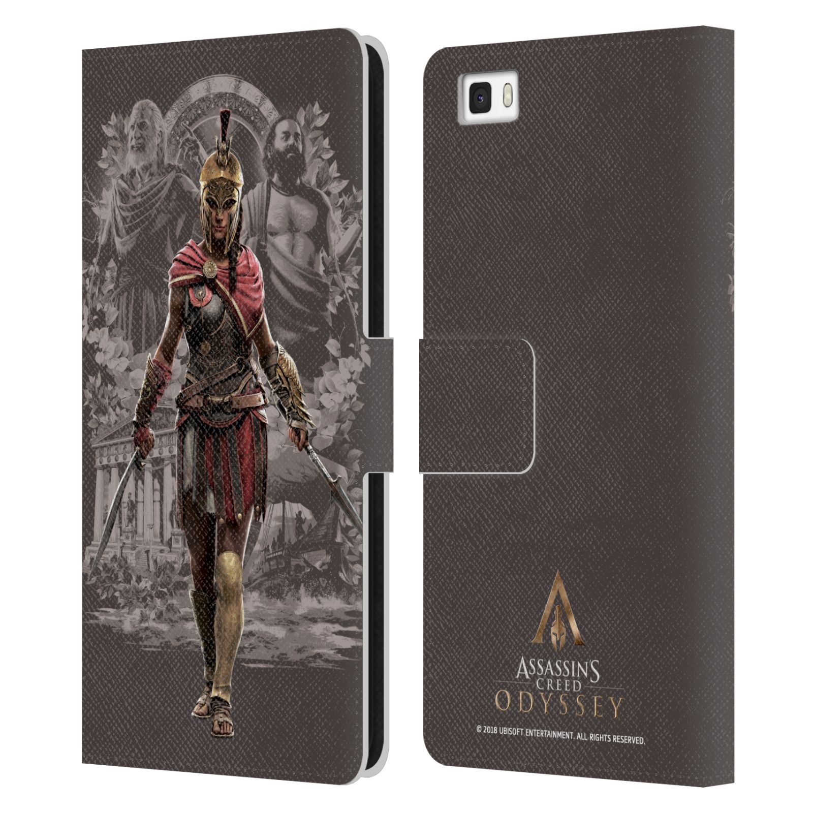 Pouzdro na mobil Huawei P8 Lite - Head Case - Assassins Creed Odyssey Kassandra