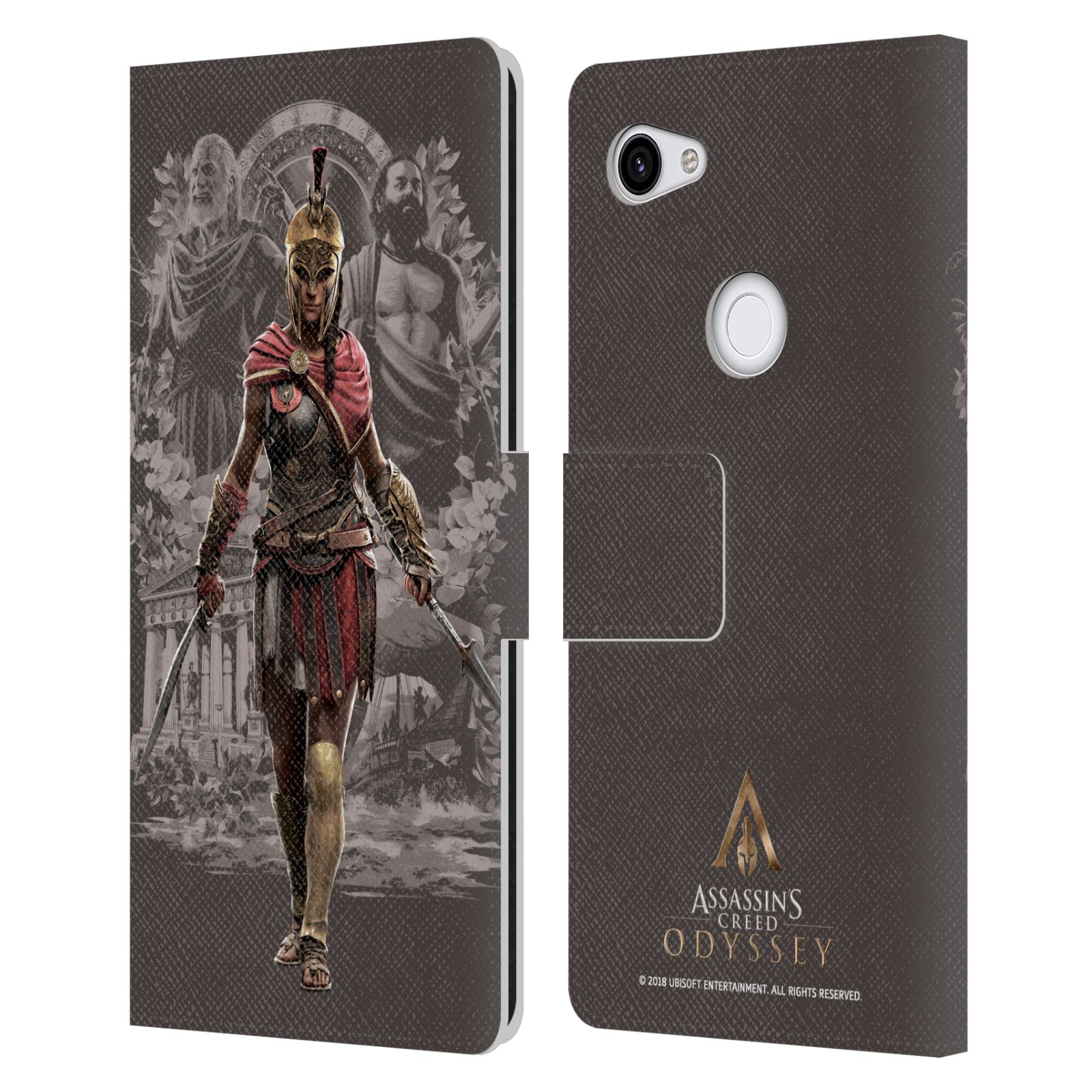 Pouzdro na mobil Google Pixel 3a XL - Head Case - Assassins Creed Odyssey Kassandra