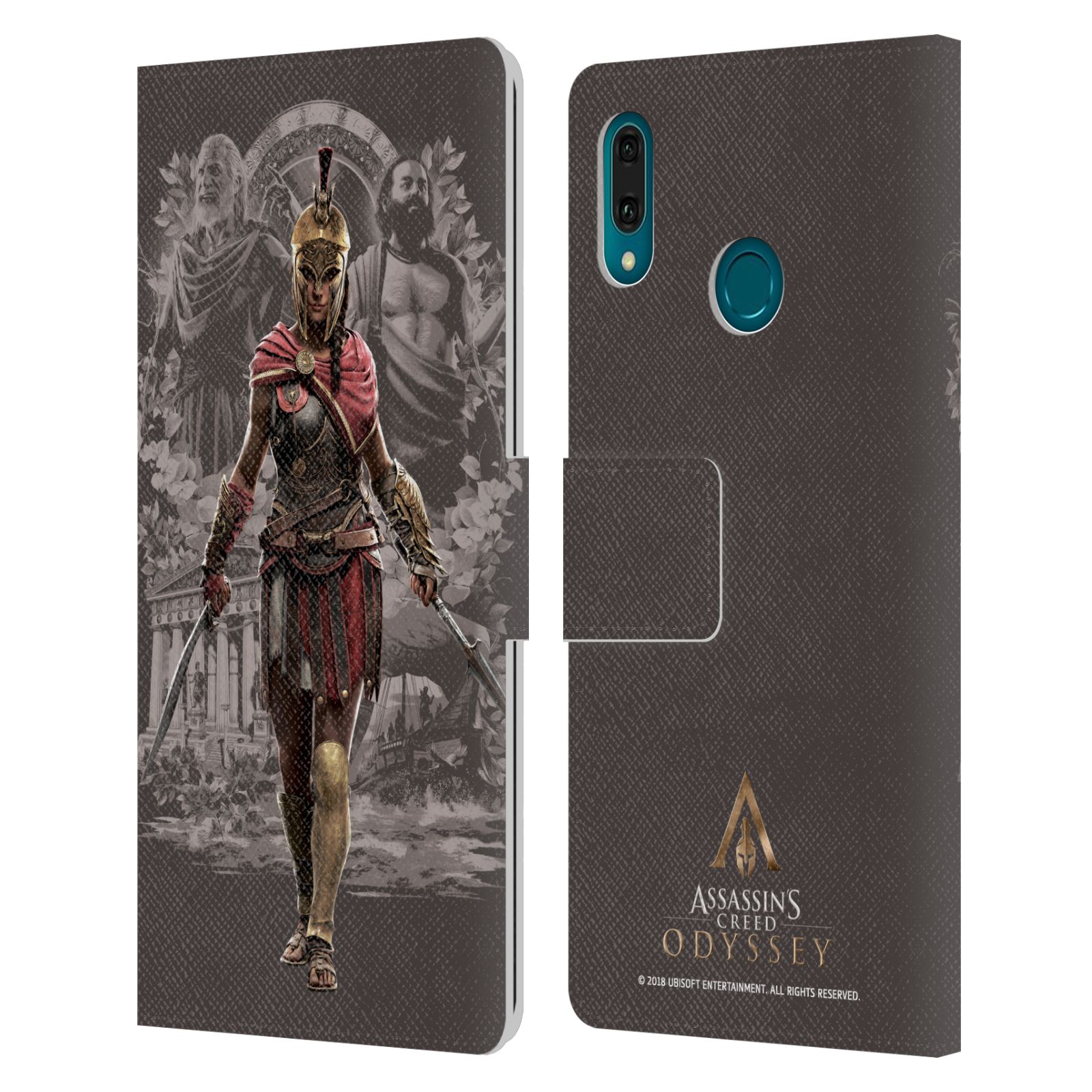 Pouzdro na mobil Huawei Y9 2019 - Head Case - Assassins Creed Odyssey Kassandra
