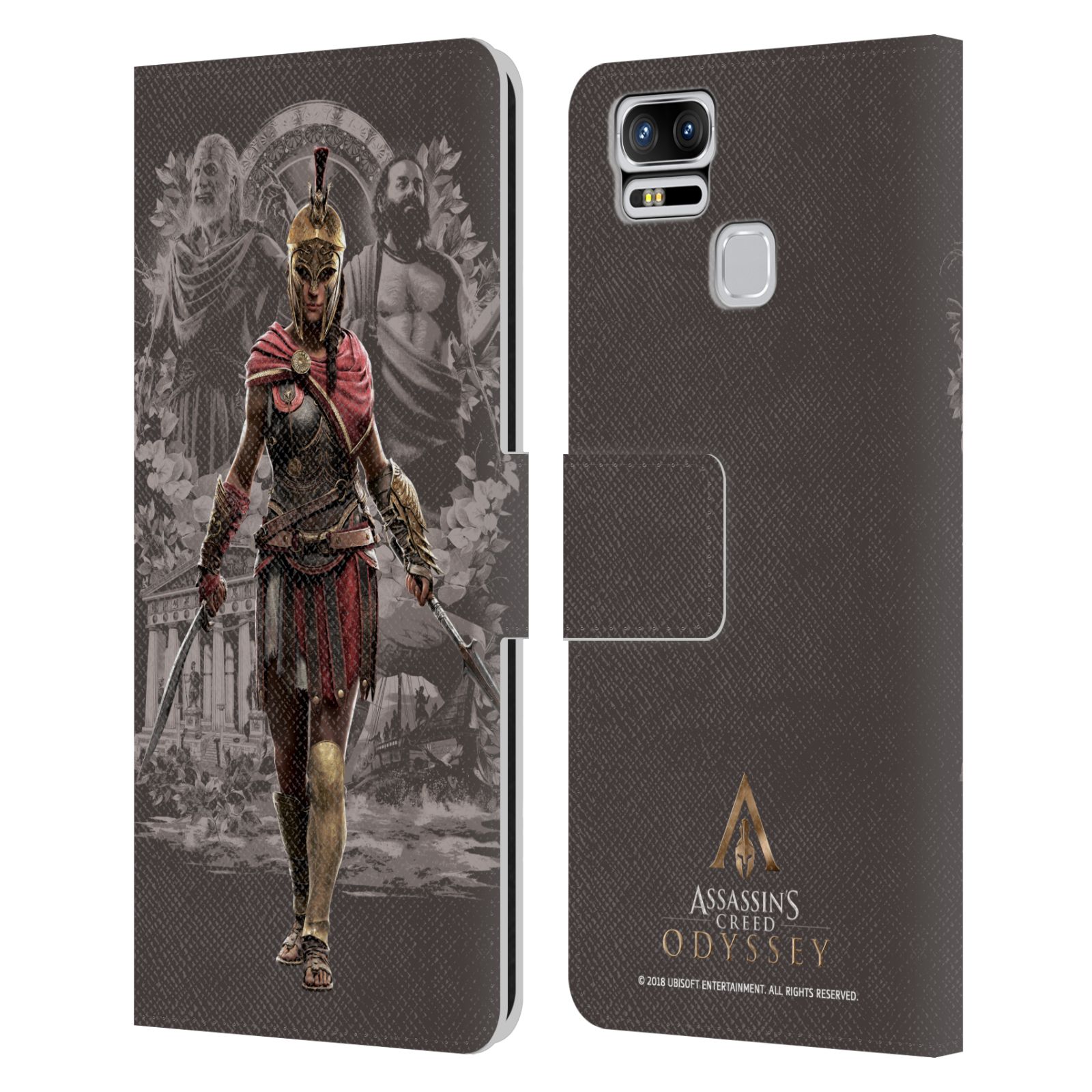 Pouzdro na mobil Asus Zenfone 3 Zoom ZE553KL - Head Case - Assassins Creed Odyssey Kassandra