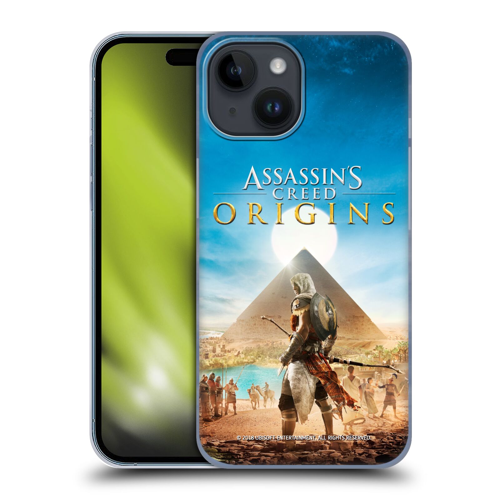Plastový obal HEAD CASE na mobil Apple Iphone 15  - Assassin's Creed Origins Bayek