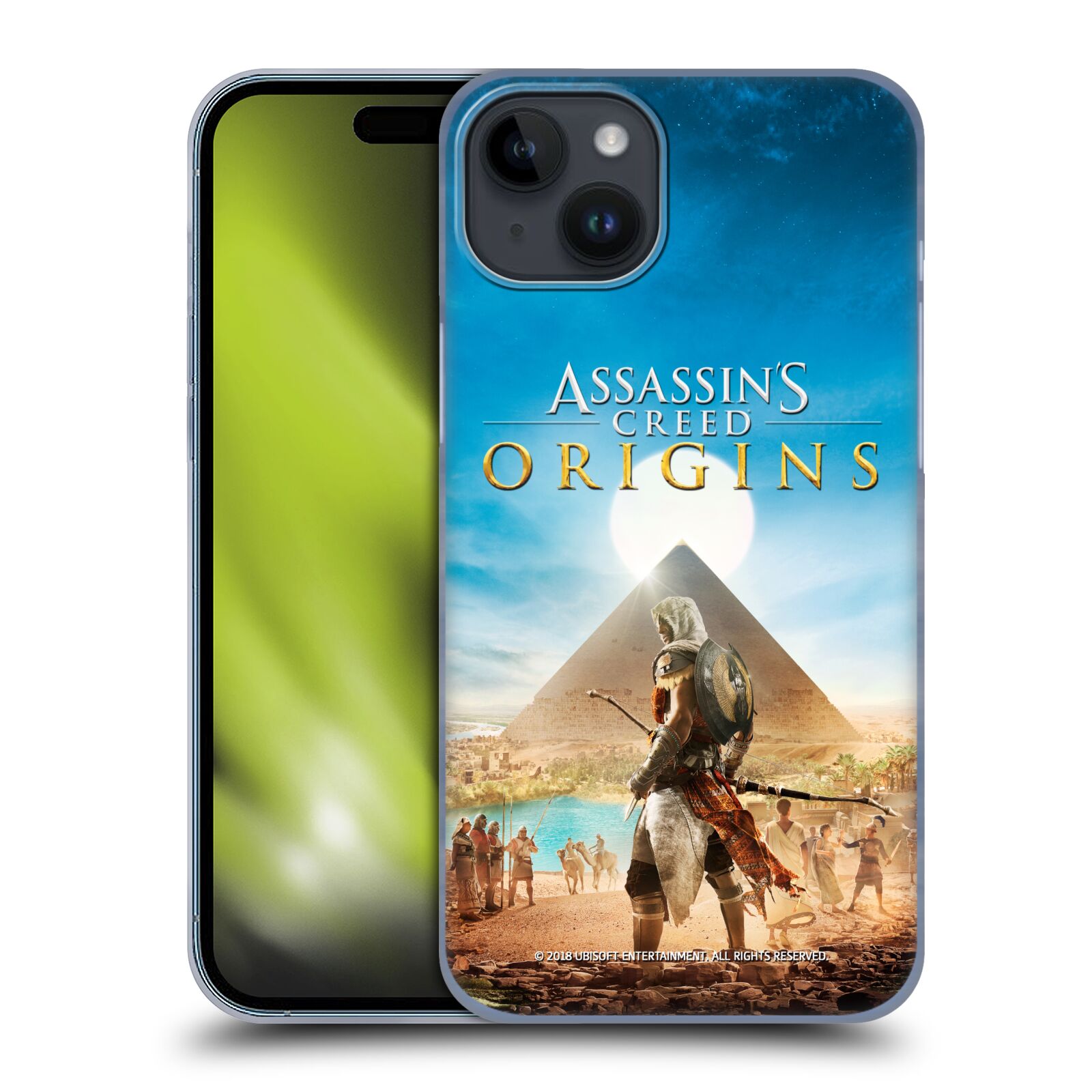 Plastový obal HEAD CASE na mobil Apple Iphone 15 PLUS  - Assassin's Creed Origins Bayek