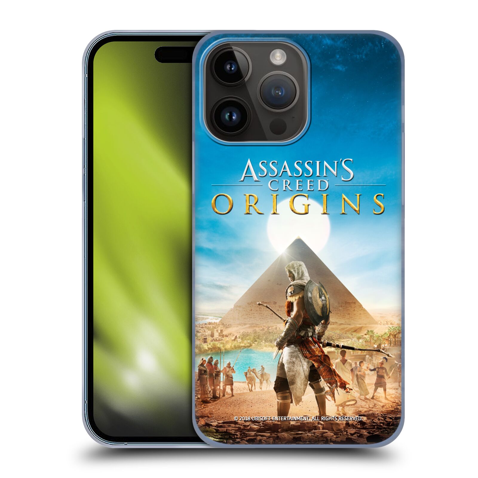 Plastový obal HEAD CASE na mobil Apple Iphone 15 PRO MAX  - Assassin's Creed Origins Bayek