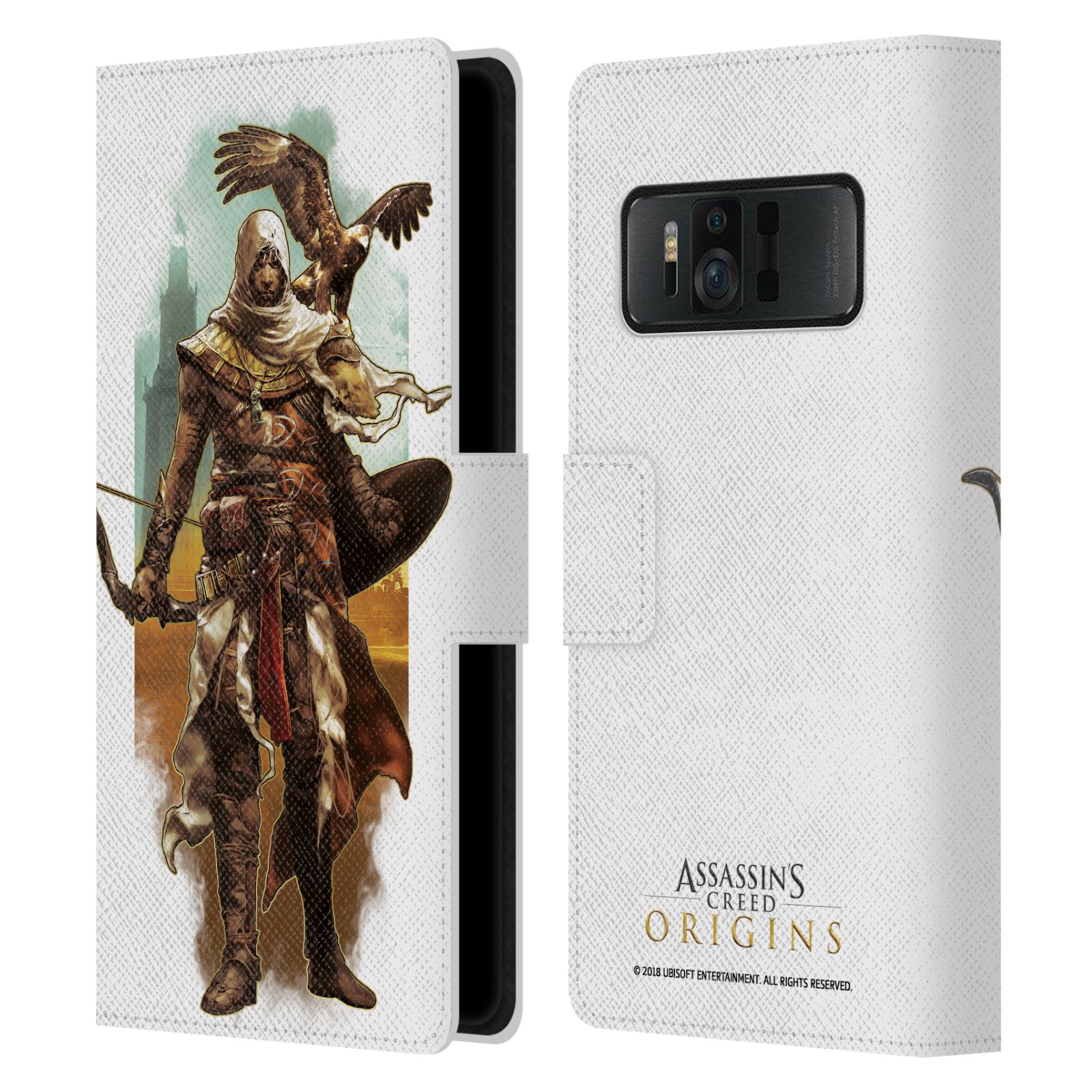 Pouzdro na mobil Asus Zenfone AR ZS571KL - Head Case - Assasins Creed Bayek s orlem