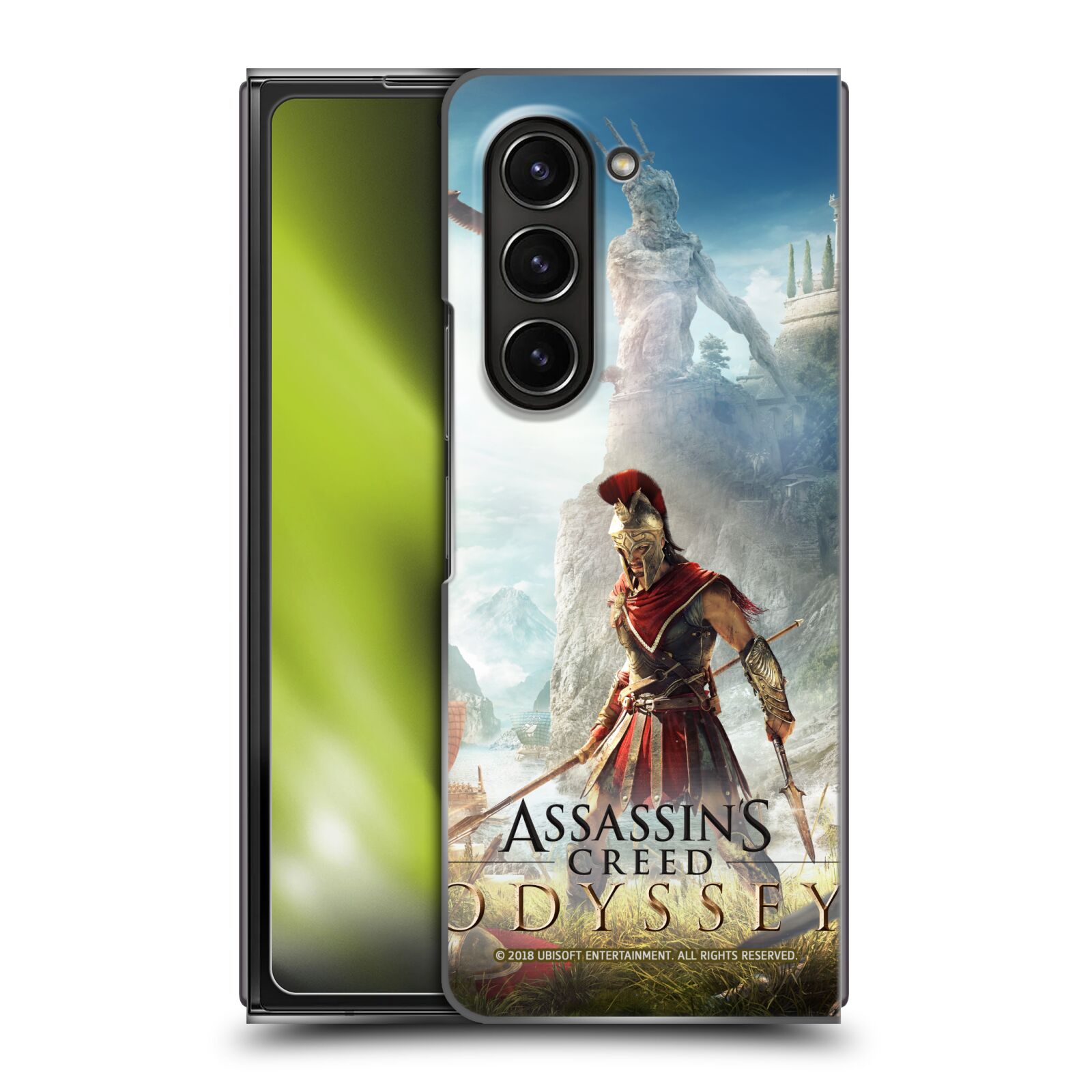 Plastový obal HEAD CASE na mobil Samsung Galaxy Z Fold 5  - Assassin's Creed Odyssey - Alexios