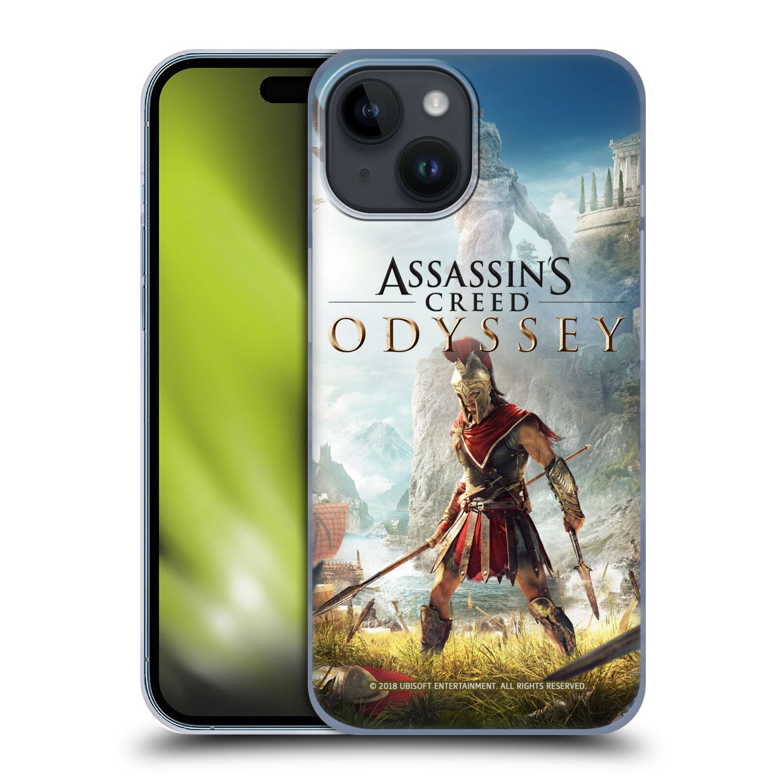 Plastový obal HEAD CASE na mobil Apple Iphone 15  - Assassin's Creed Odyssey - Alexios