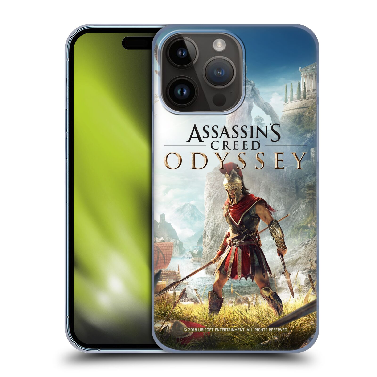 Plastový obal HEAD CASE na mobil Apple Iphone 15 PRO MAX  - Assassin's Creed Odyssey - Alexios