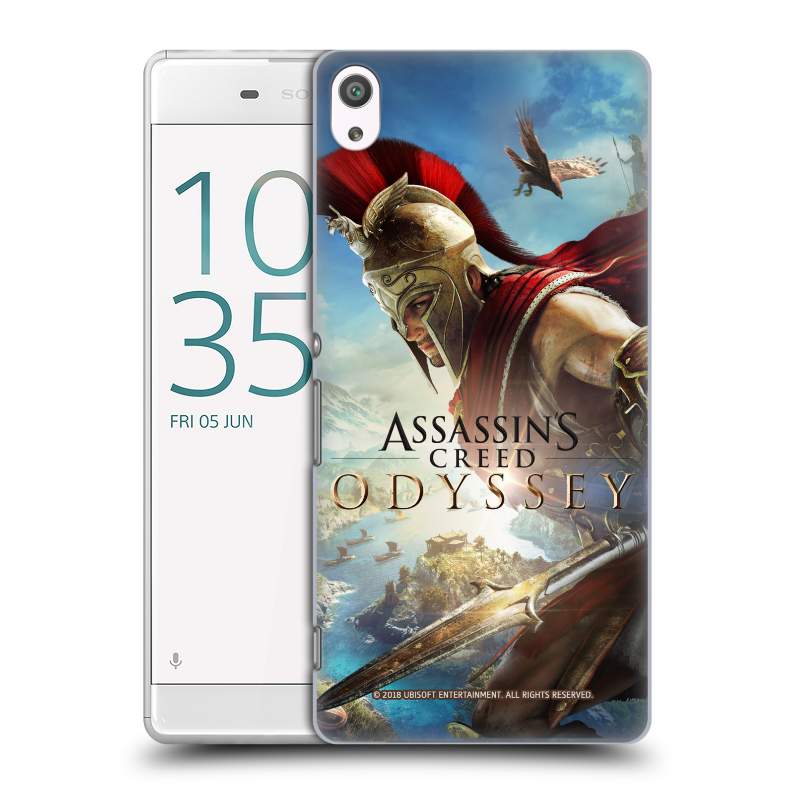 Pouzdro na mobil Sony Xperia XA ULTRA - HEAD CASE - Assassins Creed Odyssey Alexios a Ikaros