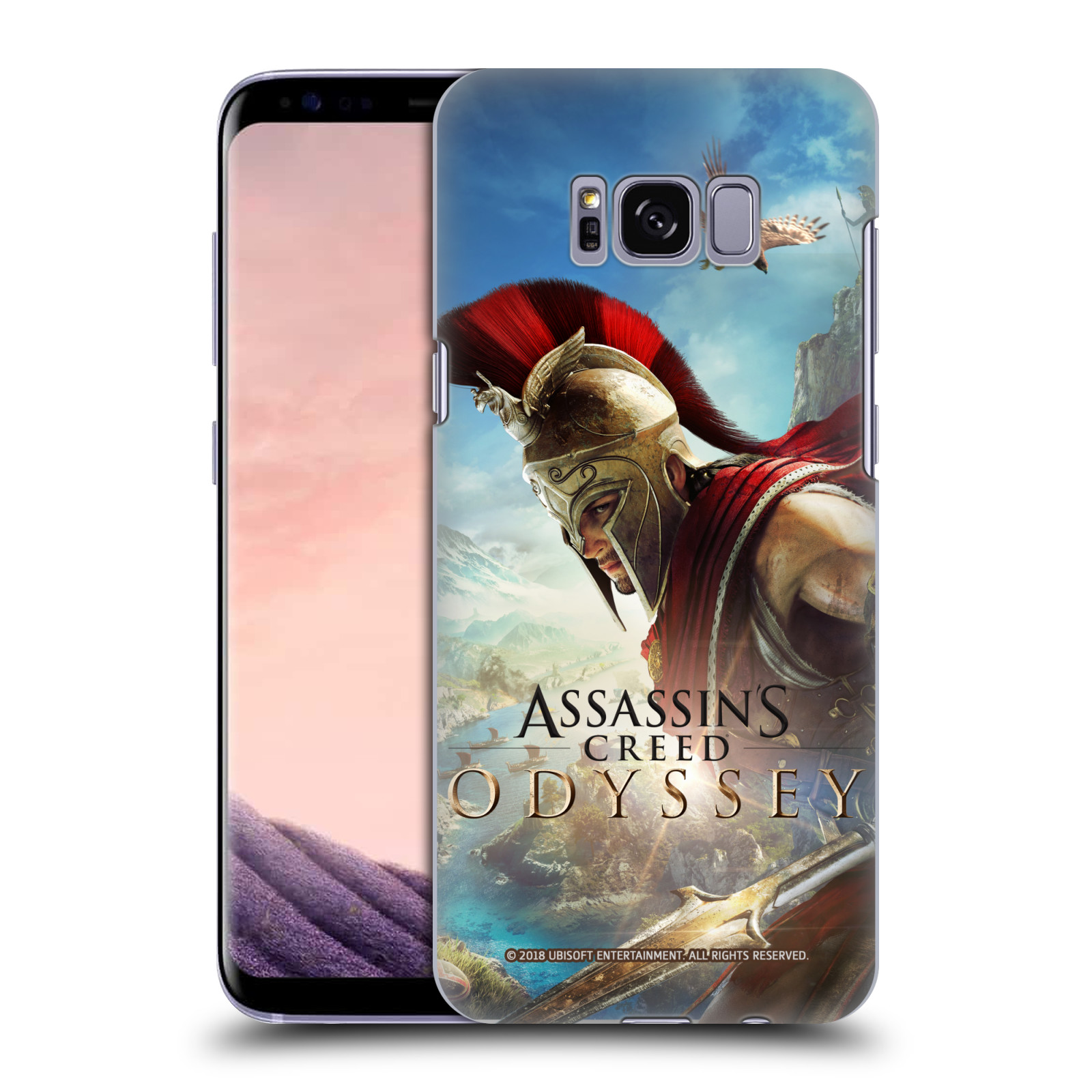 Pouzdro na mobil Samsung Galaxy S8 - HEAD CASE - Assassins Creed Odyssey Alexios a Ikaros