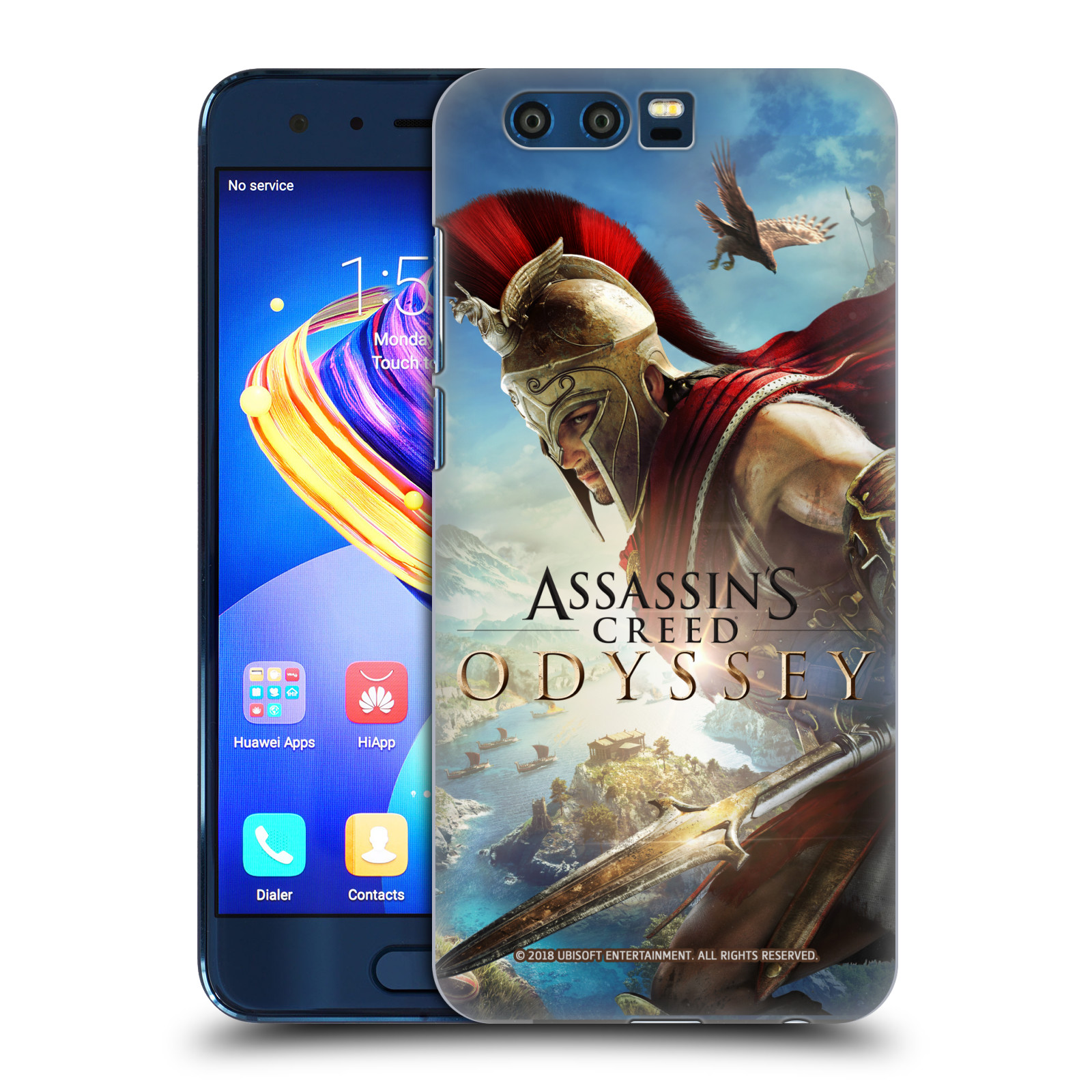 Pouzdro na mobil HONOR 9 - HEAD CASE - Assassins Creed Odyssey Alexios a Ikaros