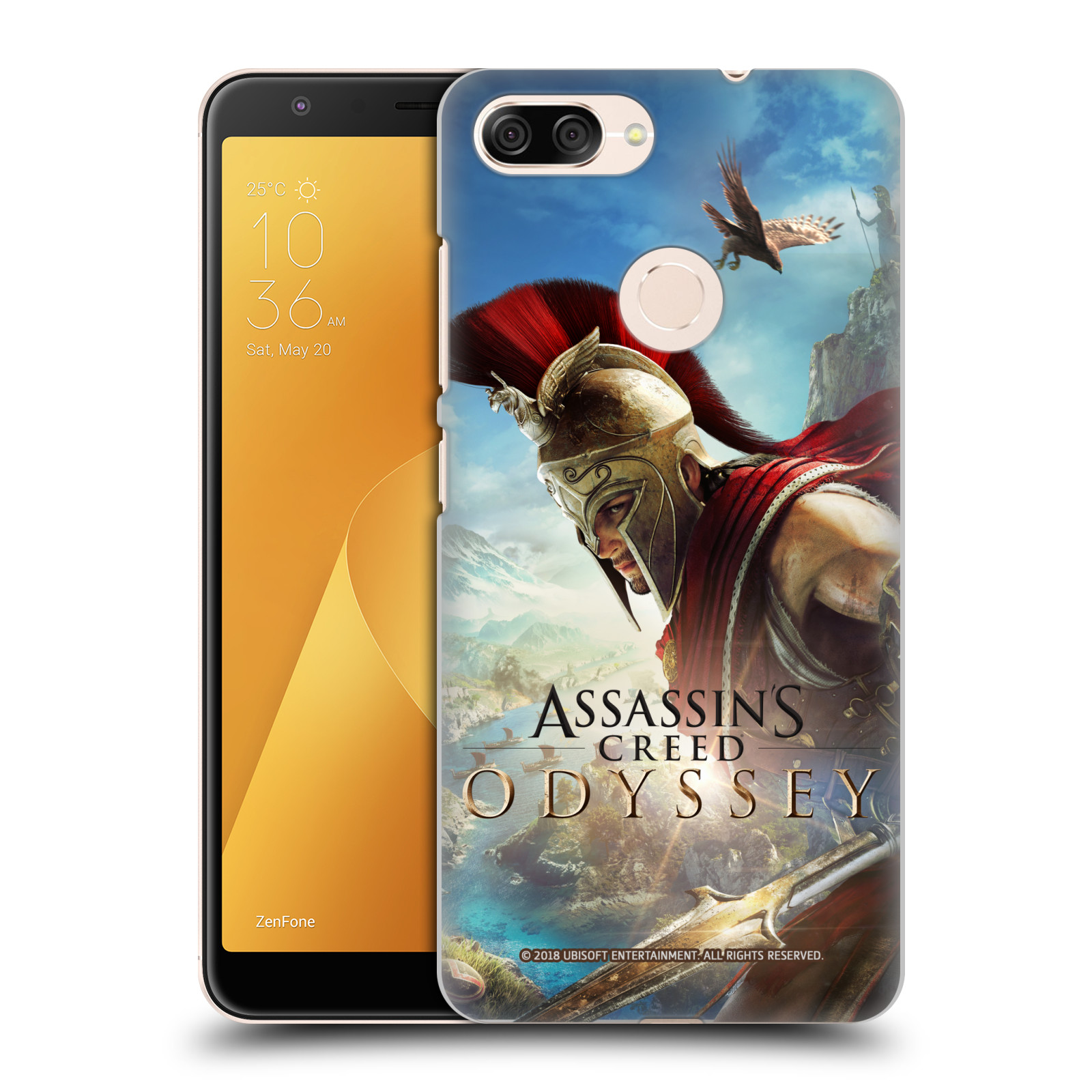 Pouzdro na mobil ASUS ZENFONE Max Plus M1 - HEAD CASE - Assassins Creed Odyssey Alexios a Ikaros
