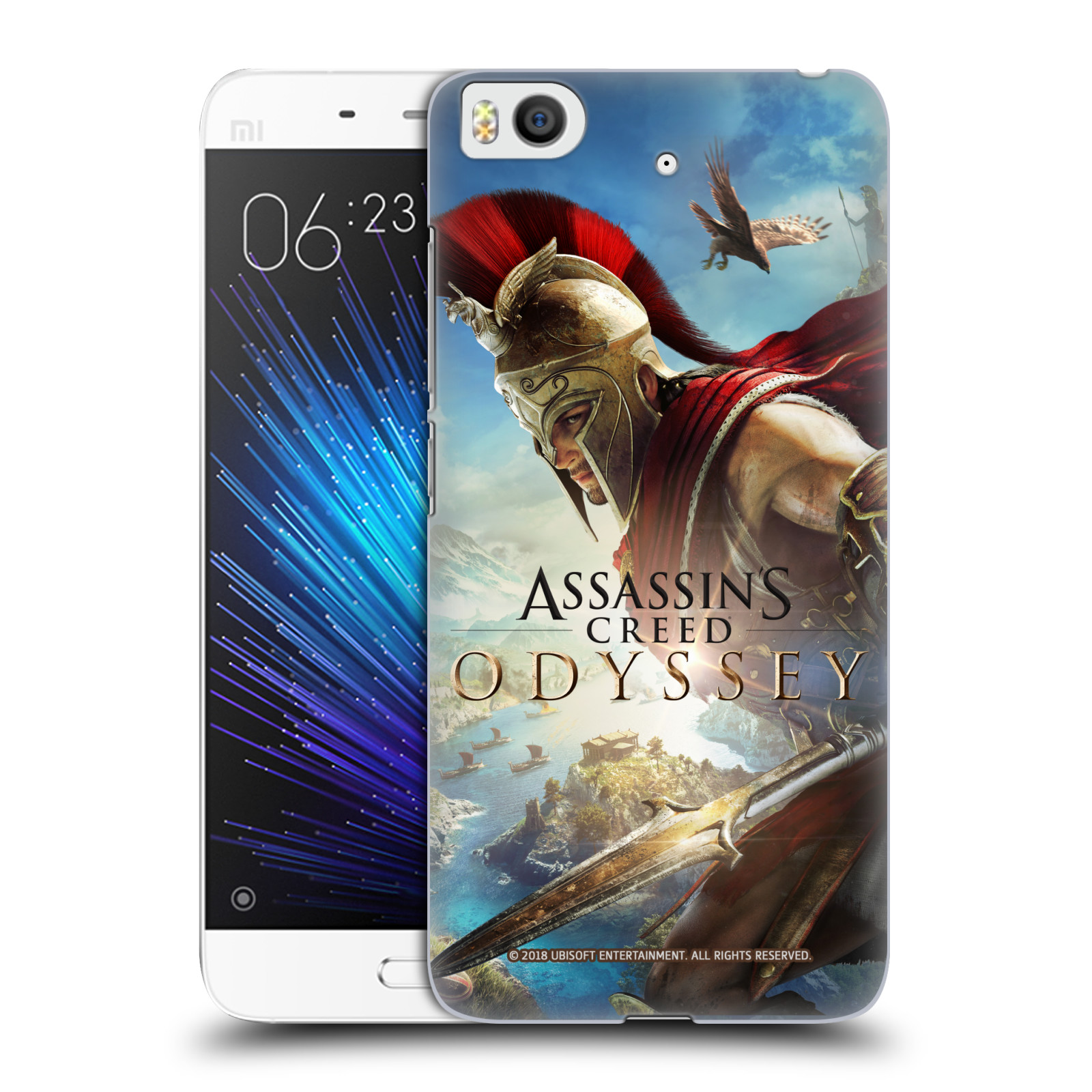 Pouzdro na mobil Xiaomi Mi5s - HEAD CASE - Assassins Creed Odyssey Alexios a Ikaros