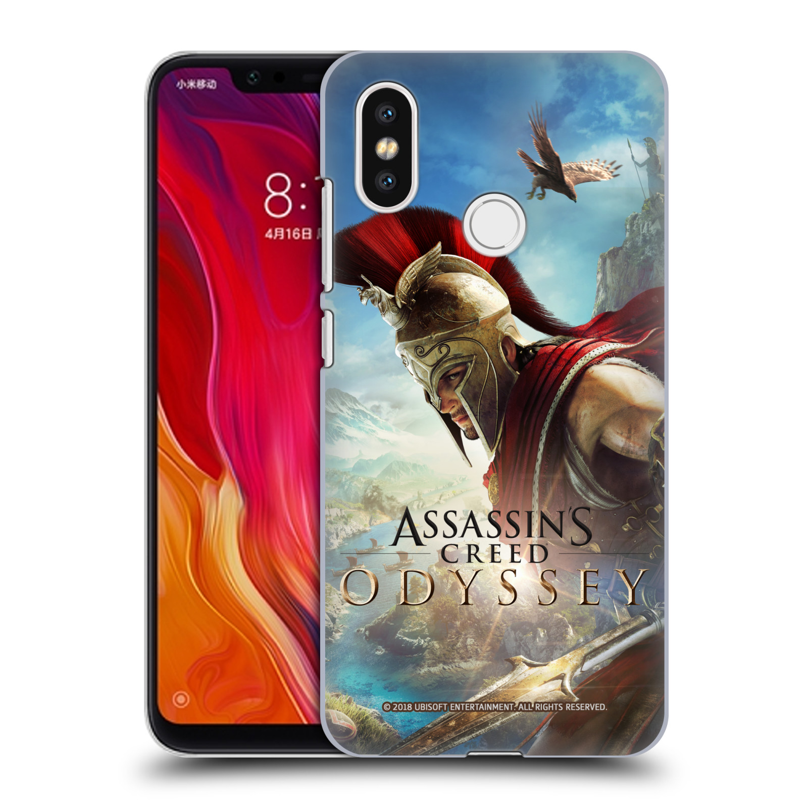 Pouzdro na mobil Xiaomi  Mi 8 - HEAD CASE - Assassins Creed Odyssey Alexios a Ikaros