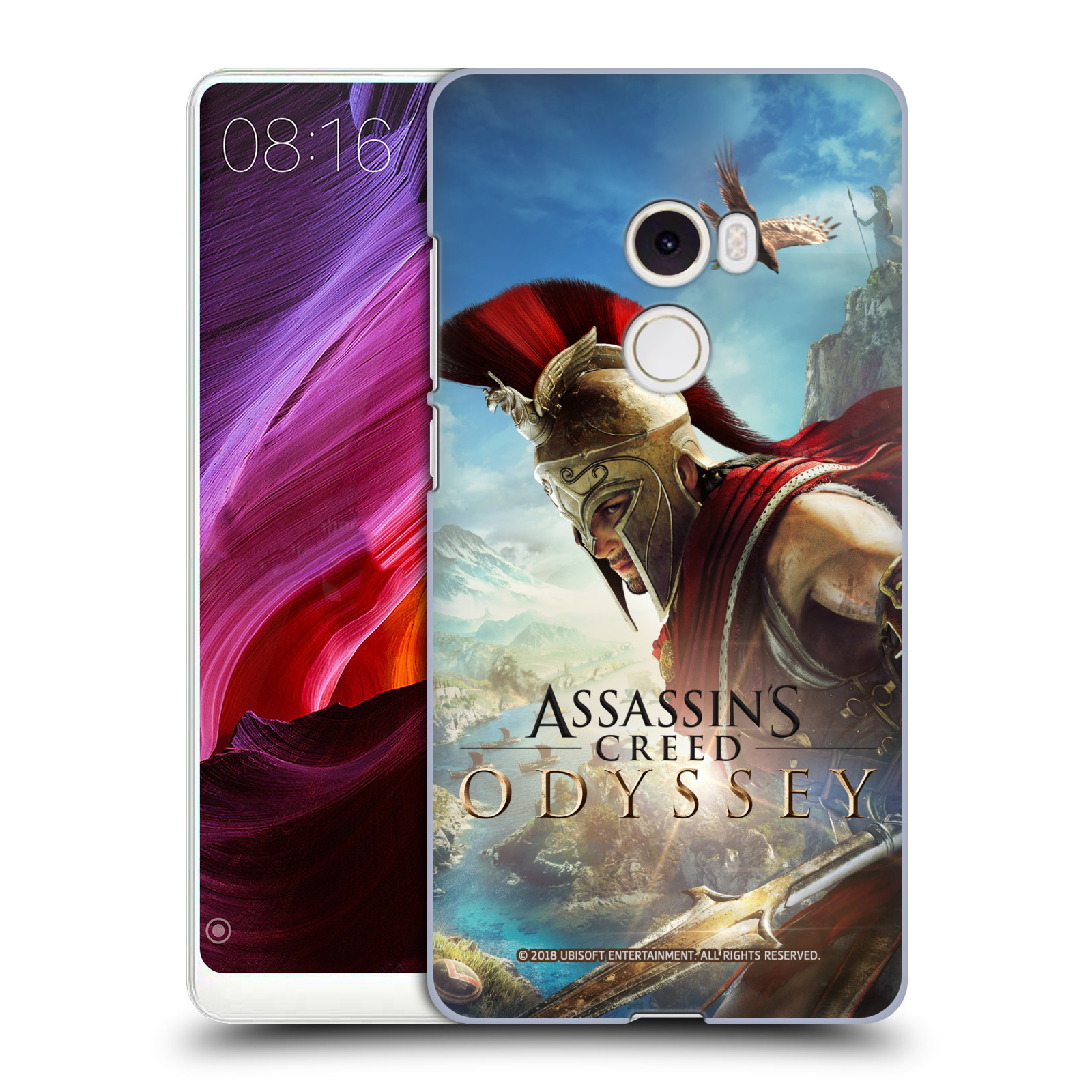 Pouzdro na mobil Xiaomi Mi Mix 2 - HEAD CASE - Assassins Creed Odyssey Alexios a Ikaros