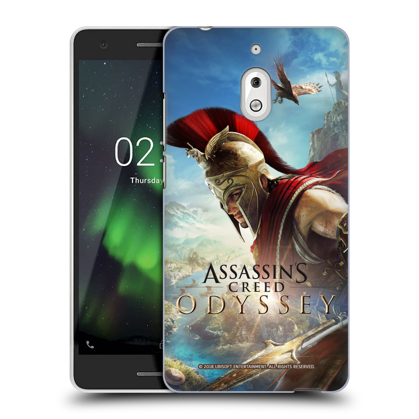 Pouzdro na mobil Nokia 2.1 - HEAD CASE - Assassins Creed Odyssey Alexios a Ikaros