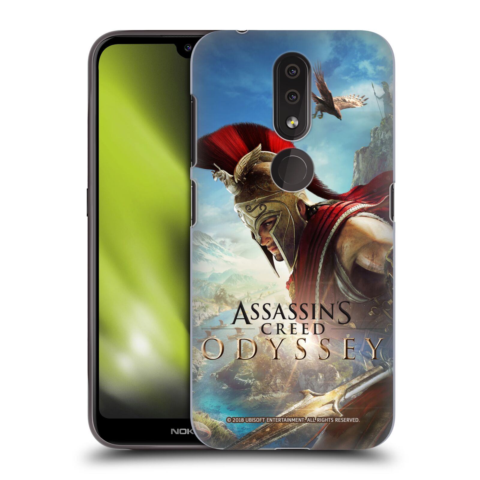 Pouzdro na mobil Nokia 4.2 - HEAD CASE - Assassins Creed Odyssey Alexios a Ikaros