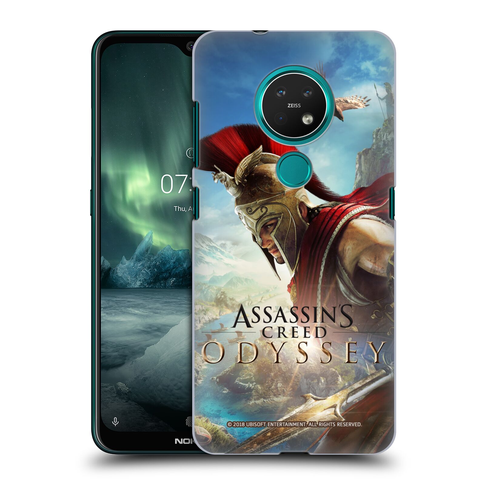 Pouzdro na mobil NOKIA 7.2 - HEAD CASE - Assassins Creed Odyssey Alexios a Ikaros