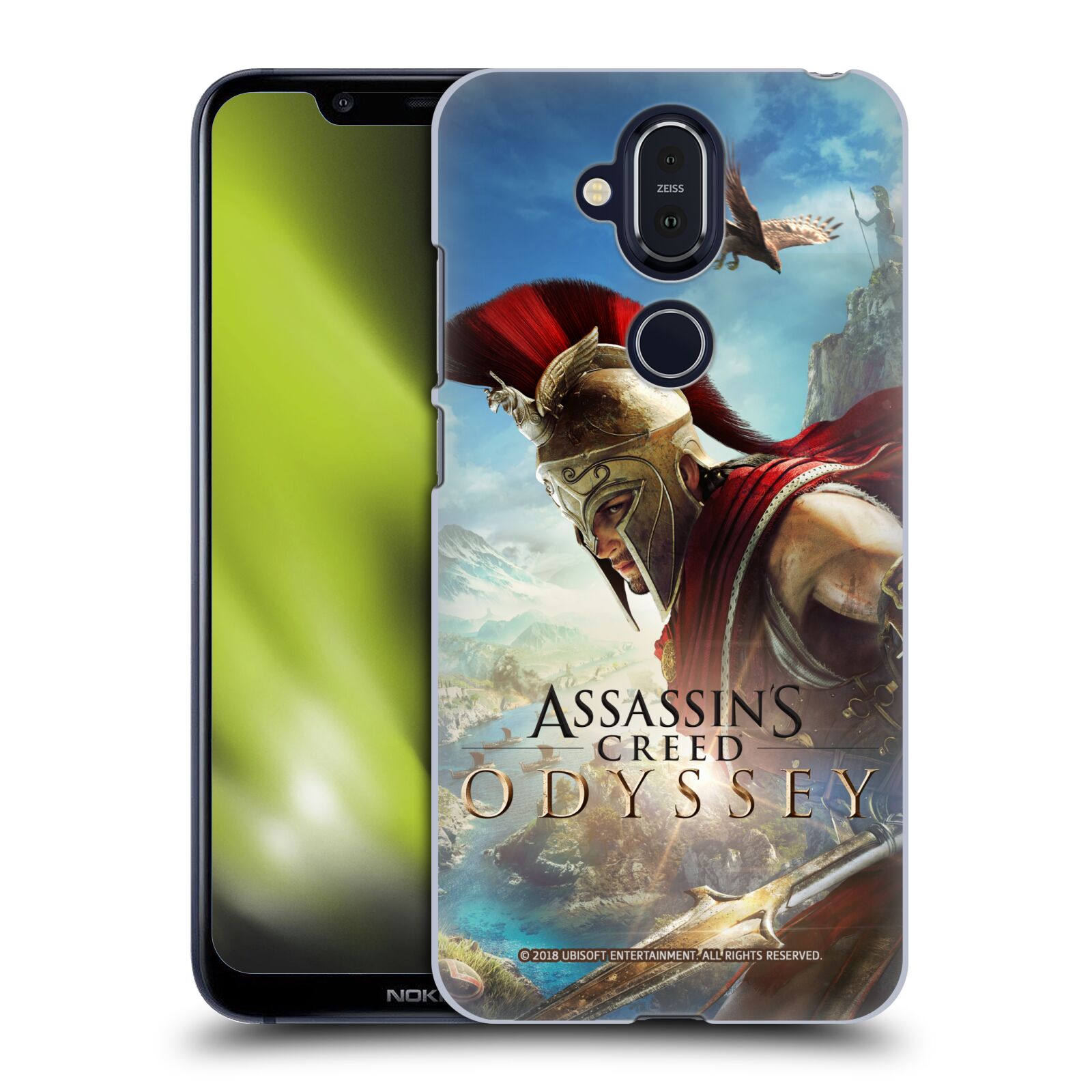 Pouzdro na mobil NOKIA 8.1 - HEAD CASE - Assassins Creed Odyssey Alexios a Ikaros