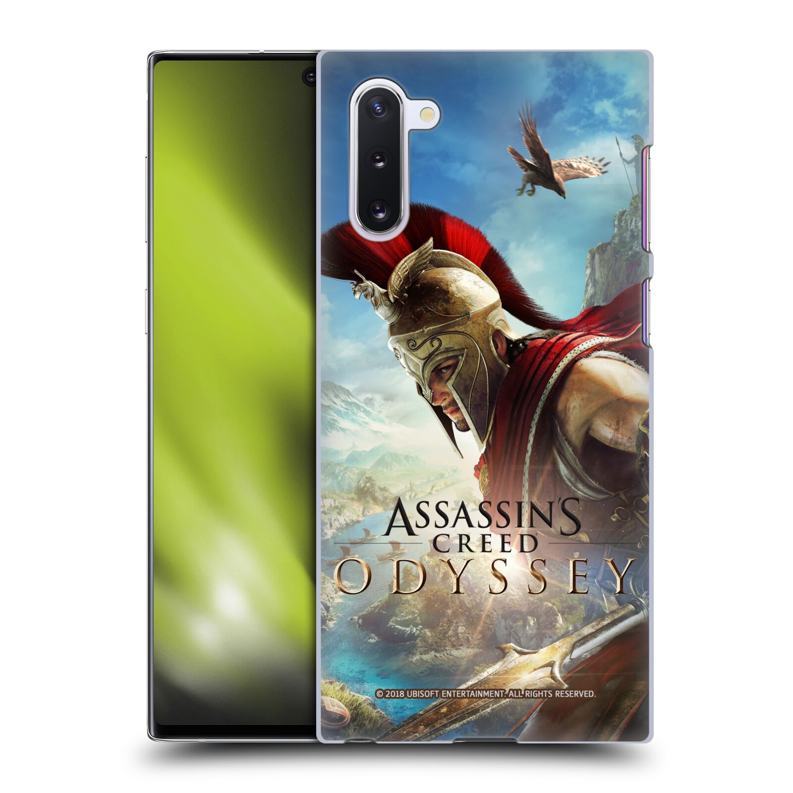 Pouzdro na mobil Samsung Galaxy Note 10 - HEAD CASE - Assassins Creed Odyssey Alexios a Ikaros