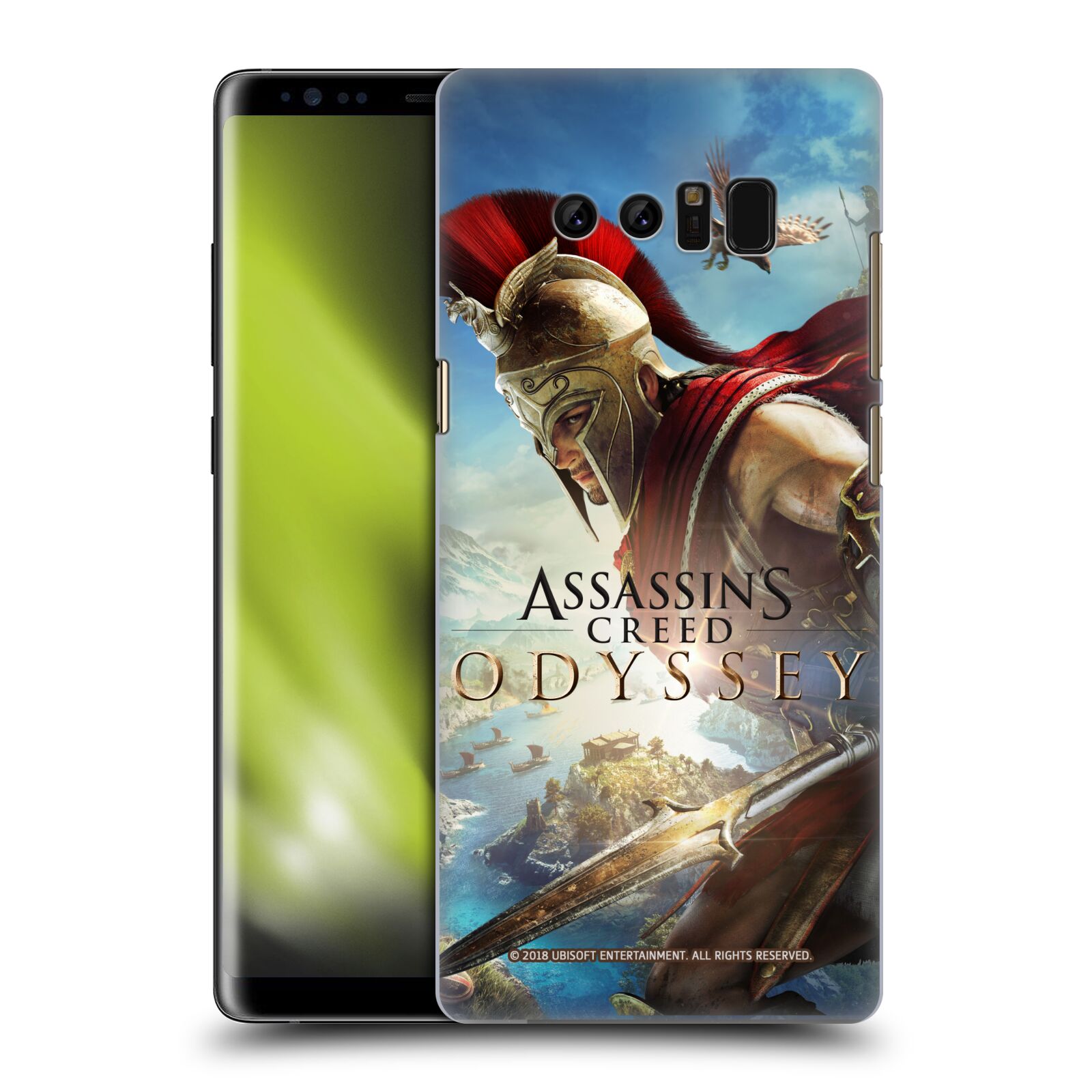 Pouzdro na mobil Samsung Galaxy Note 8 - HEAD CASE - Assassins Creed Odyssey Alexios a Ikaros